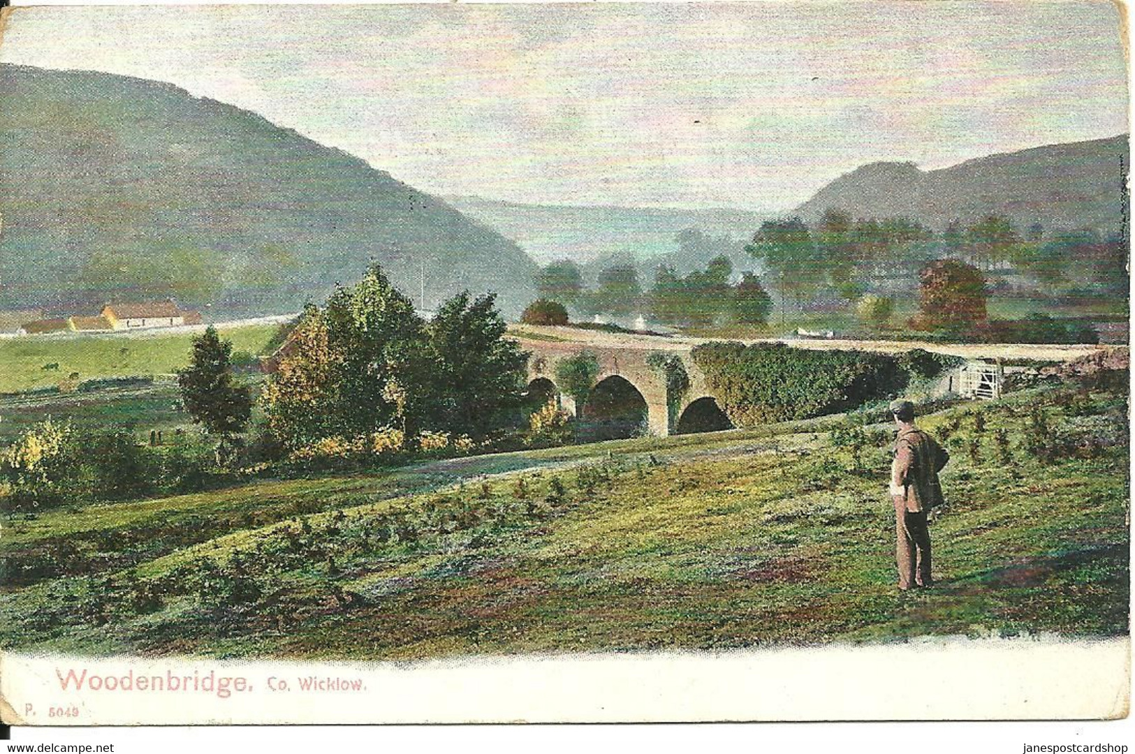 WOODENBRIDGE -  CO. WICKLOW - GOOD WATERFORD POSTMARK - Wicklow