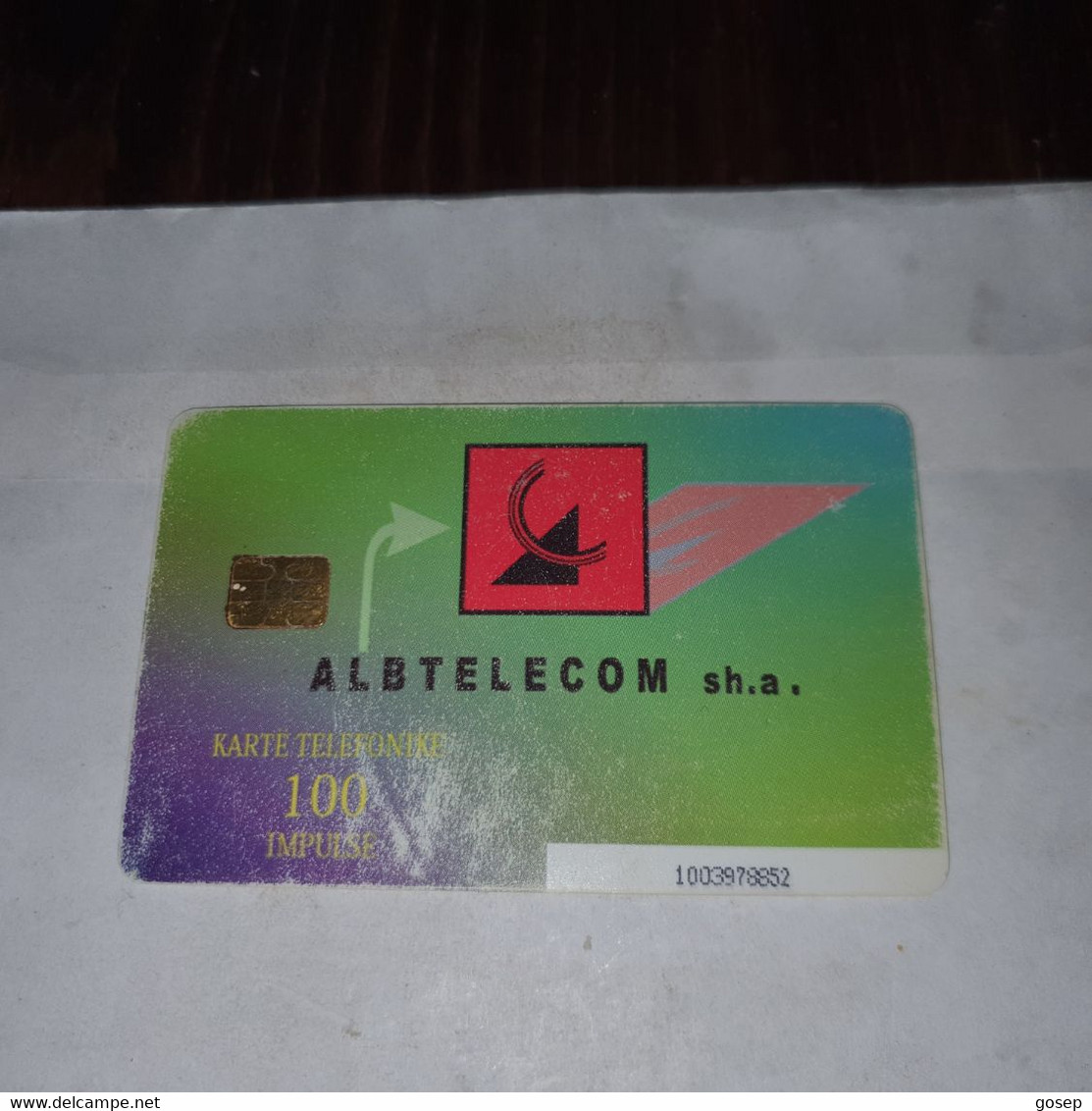 Albania-design By Vatra-(100impulse)-(29)-(1003978852)-tirage-70.000-used Card+1card Prepiad Free - Albanie