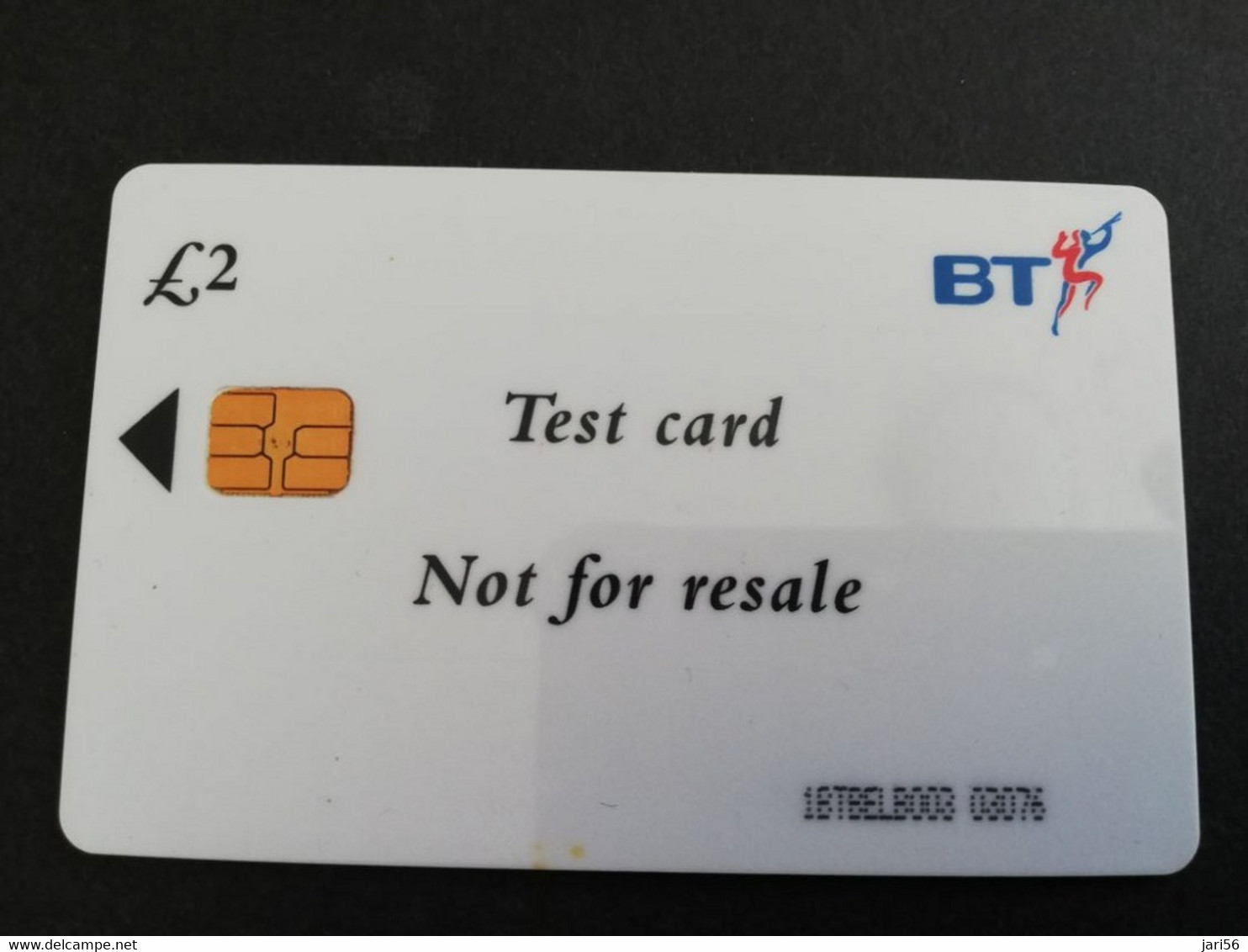 GREAT BRETAGNE  CHIPCARDS / TEST  BT  CARD 2 POUND   PERFECT  CONDITION      **4795** - BT Général