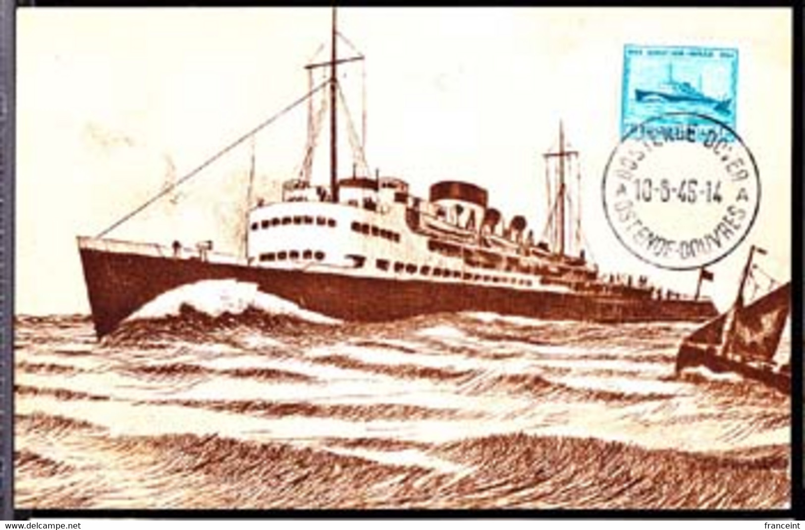 BELGIUM (1946) M.S. Prince Baudouin. Maximum Card With First Day Cancel. Scott No 368, Yvert No 725. - 1934-1951