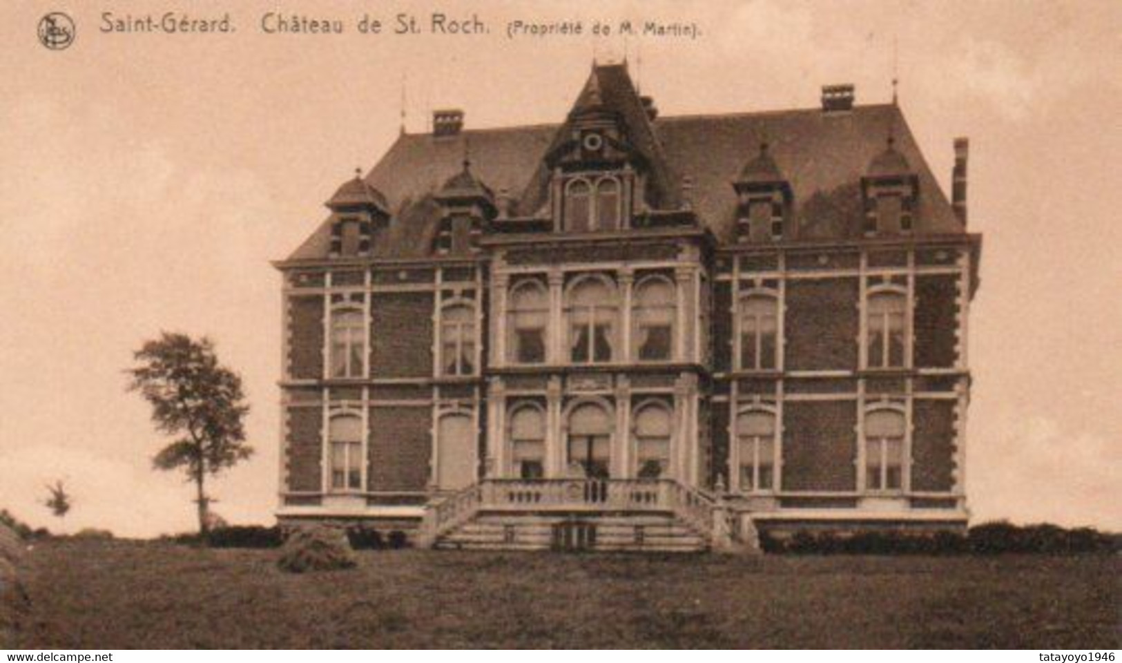 SAINT-GERARD  Chateau De St-Roch  (propriété De Monsieur Martin N'a Pas Circulé - Mettet