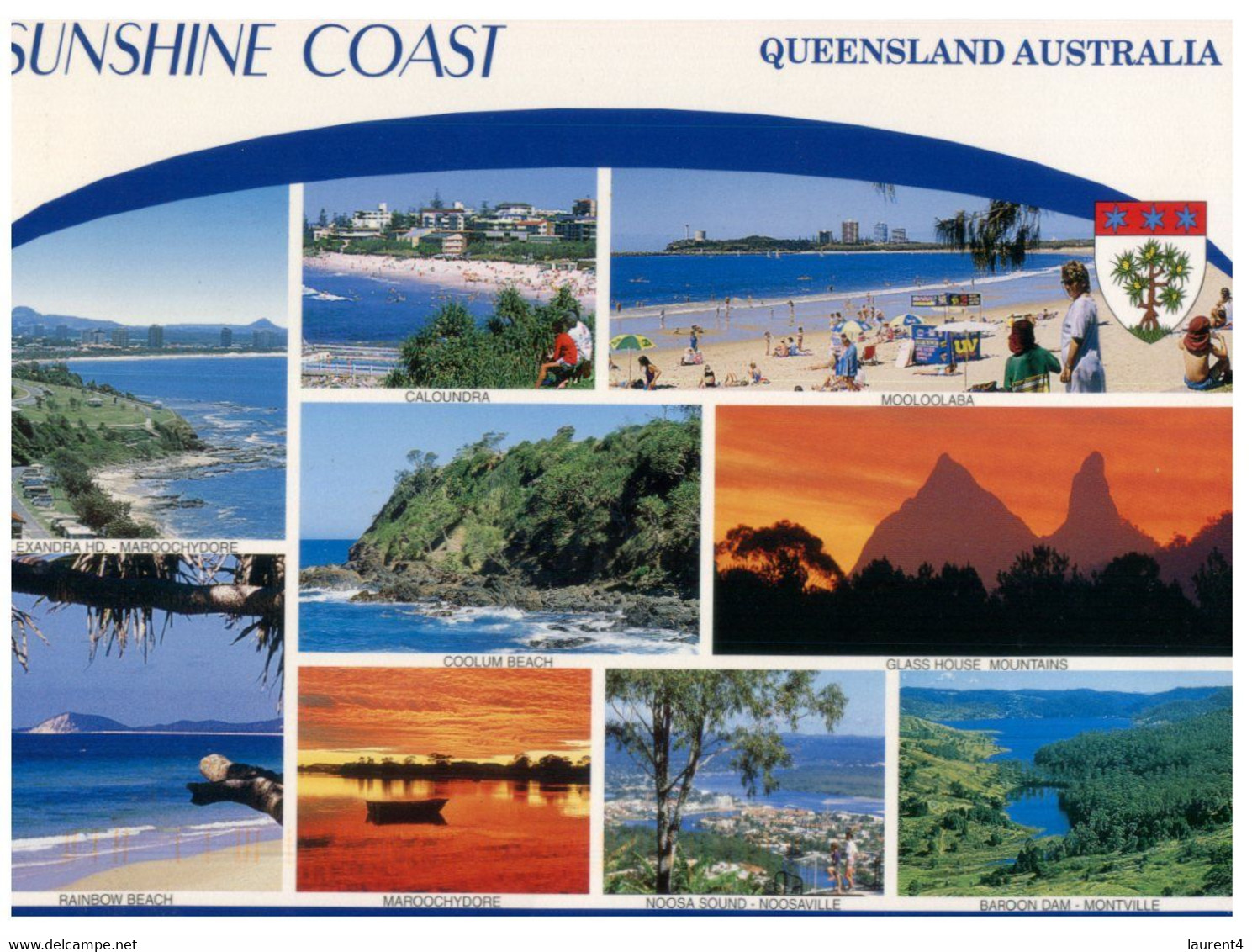(II [ii]18) (ep) Australia - QLD - Sunshine Coast (posted With Modern Architecture Stamp) - Sunshine Coast