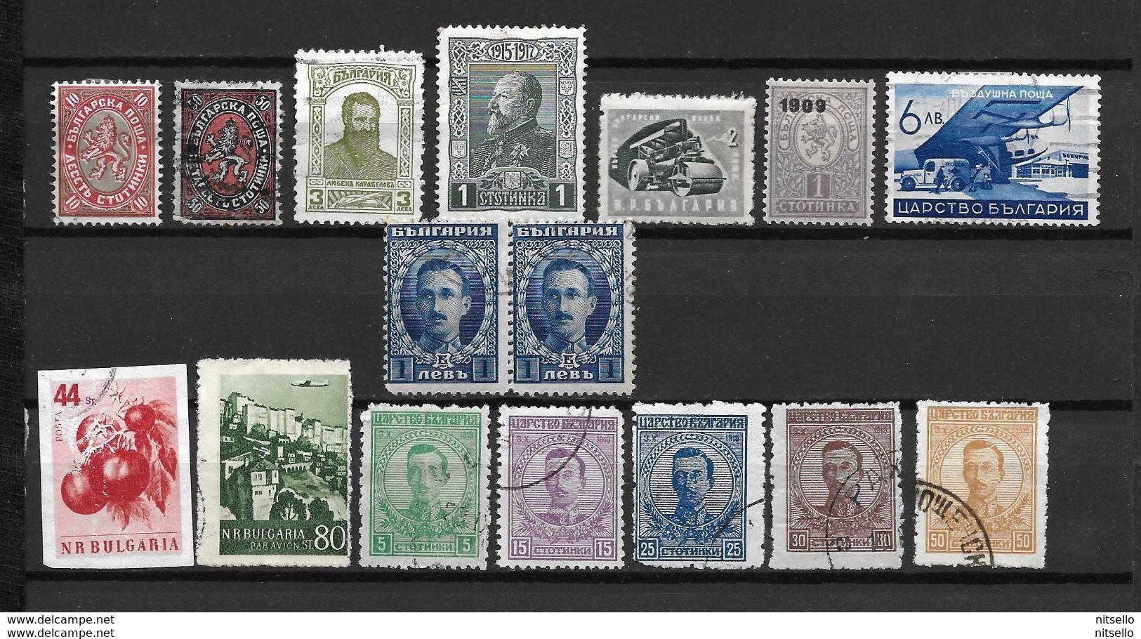 LOTE 2185 ///   BULGARIA LOTE DE SELLOS ANTIGUOS   ¡¡¡ OFERTA - LIQUIDATION - JE LIQUIDE !!! - Used Stamps