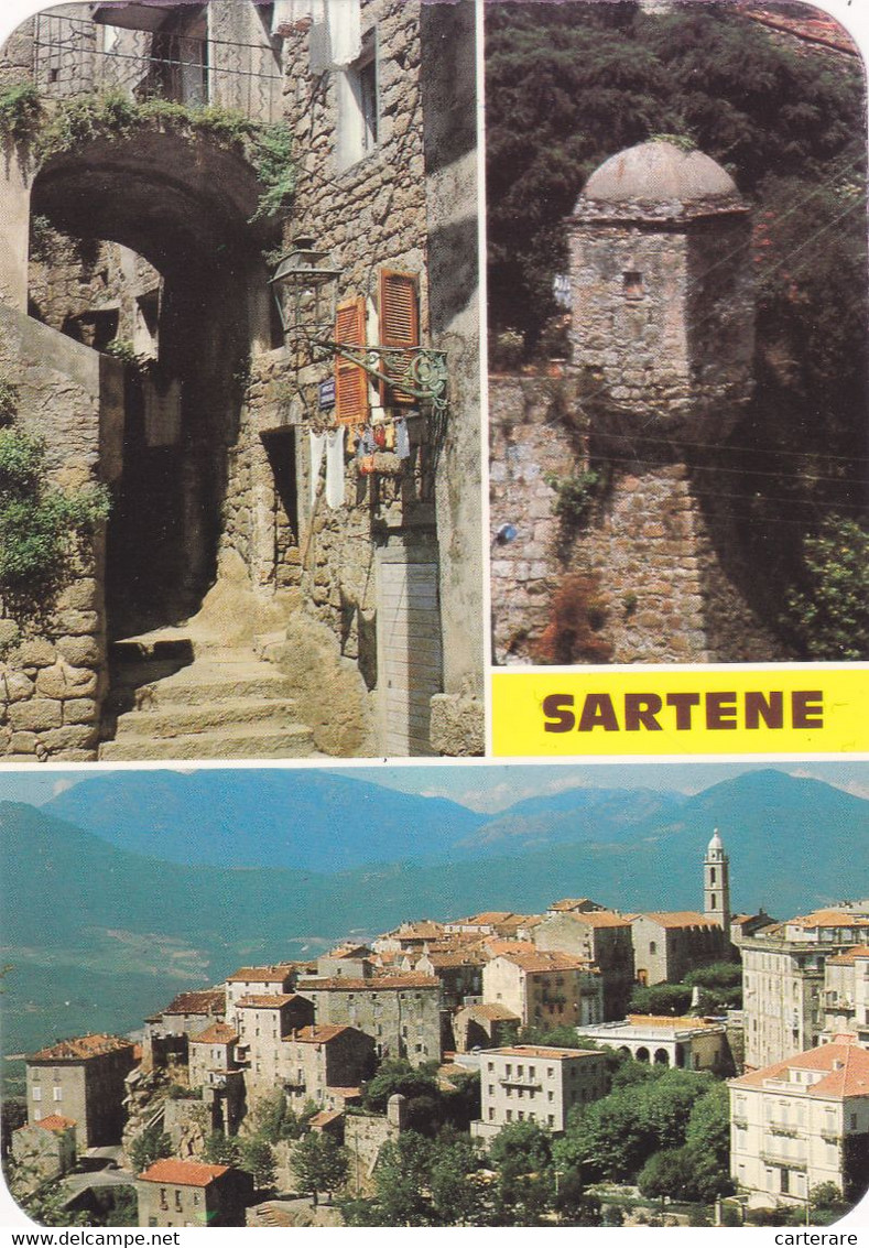 CORSE DU SUD,SARTENE,PRES PROPRIANO,LA PLUS CORSE DES VILLES CORSE SELON PROSPER MERIMEE - Sartene