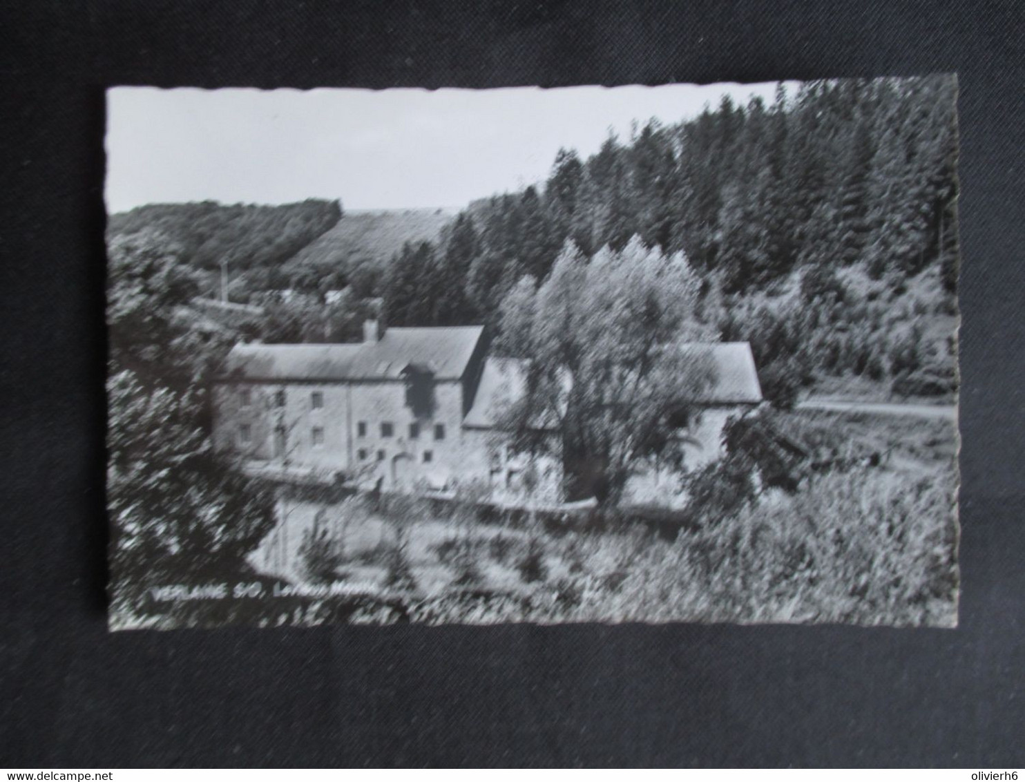 LOT 6 CP BELGIQUE (M1705) VERLAINE SUR OURTHE (8 Vues) Le Vieux Moulin Monument Eglise Pont De Sy Pension De Famille - Verlaine