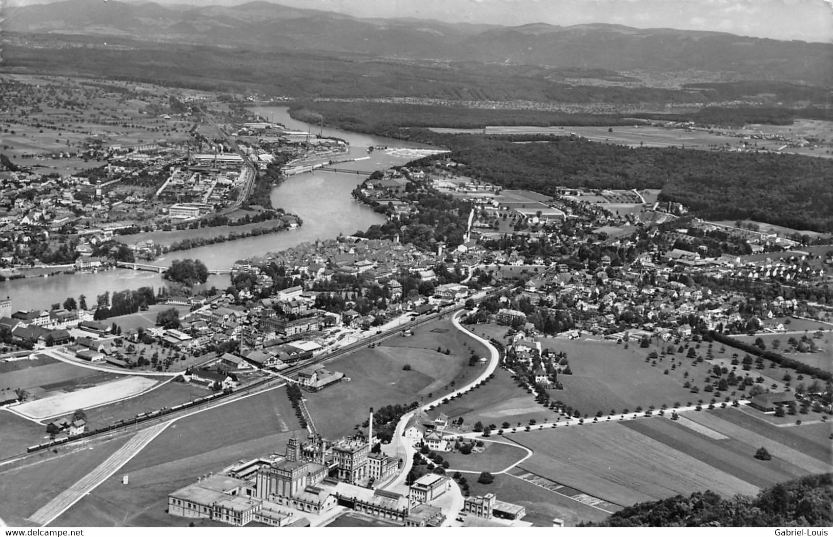 Rheinfelden - Vue Aérienne -  Fliegeraufnahme Brauerei Feldschlosschen - Rheinfelden