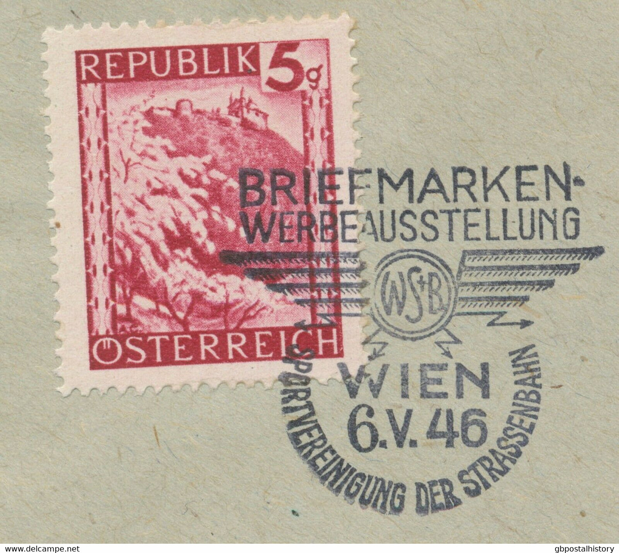 ÖSTERREICH SONDERSTEMPEL 1946 Jahrestag Der Sowjetischen Besetzung Wien1 13.4.46 - Franking Machines (EMA)