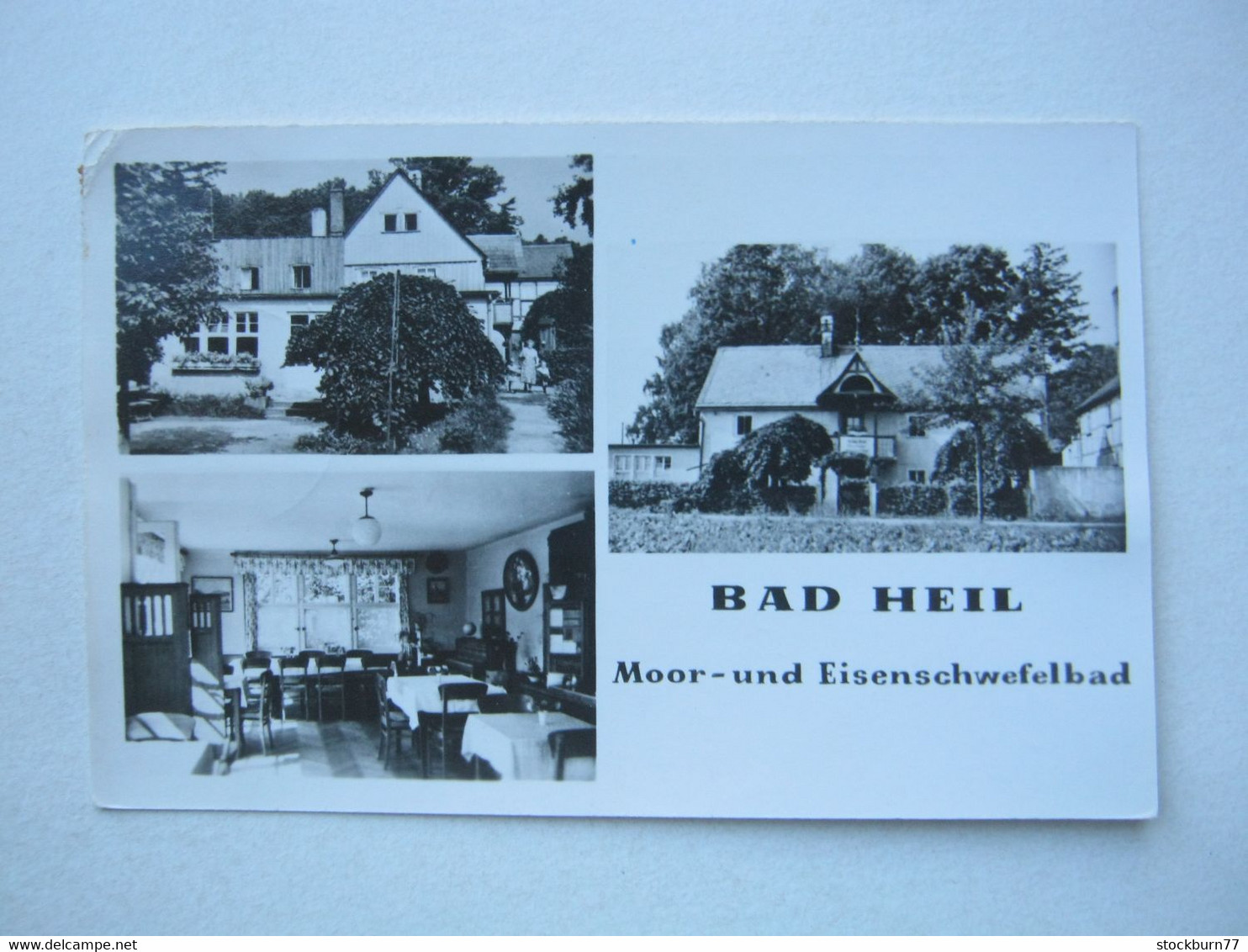 BAD HEIL  Bei Schmeckwitz   ,   Schöne   Karte ,             2 Abbildungen - Kamenz