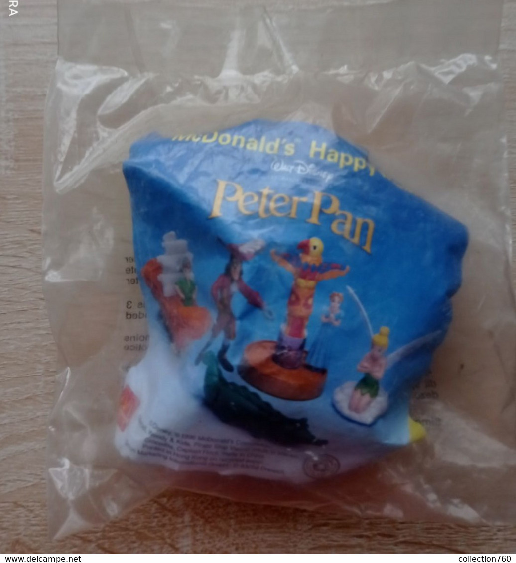 PETER PAN - Figurine McDONALDS -  Année 1996 - Neuf , Sous Sachet Non Ouvert - McDonald's