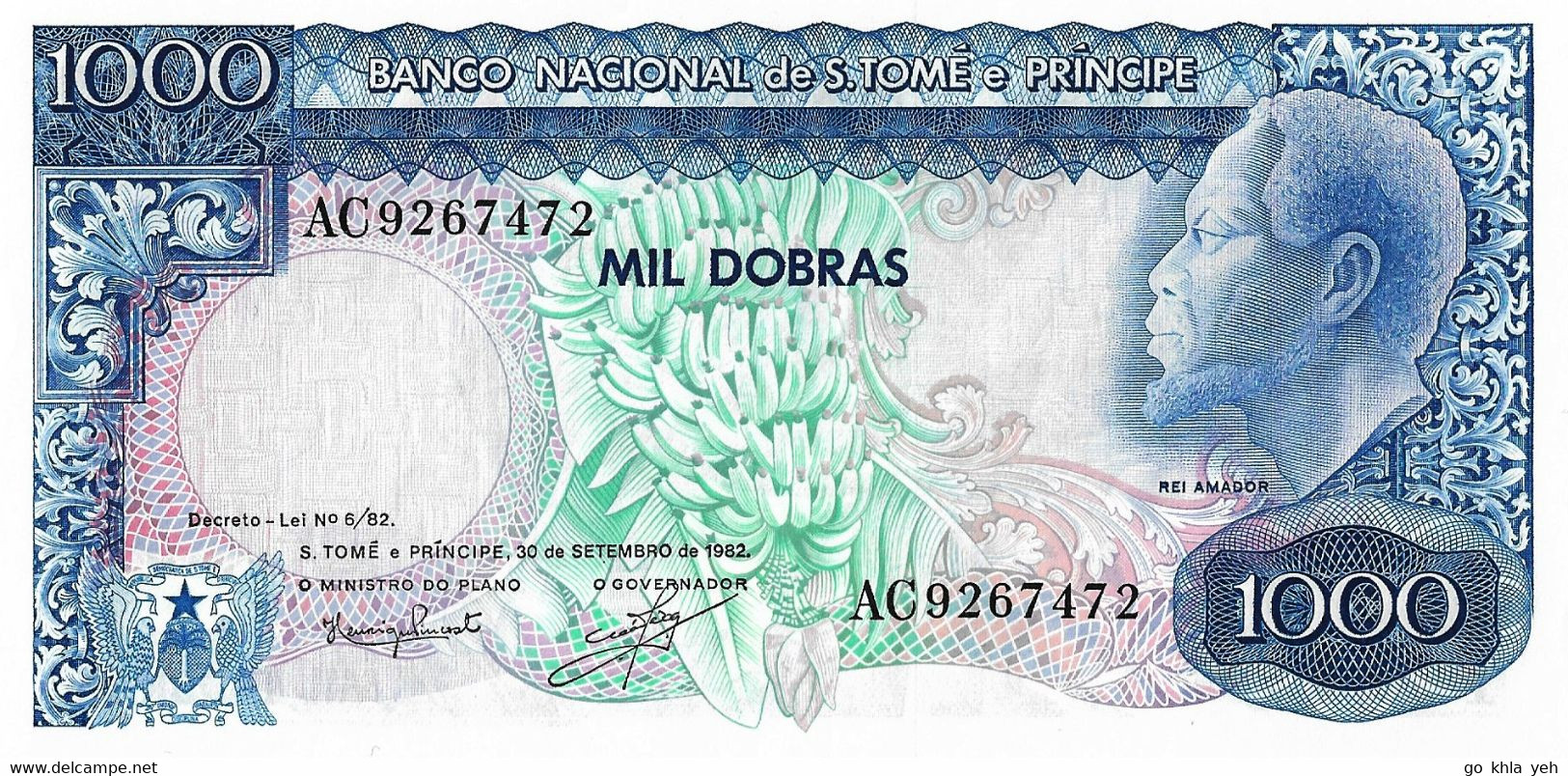 SAO TOME ET PRINCIPE (St Thomas Et Prince) 1996 10000 Dobra - P.66a  Neuf UNC - San Tomé Y Príncipe