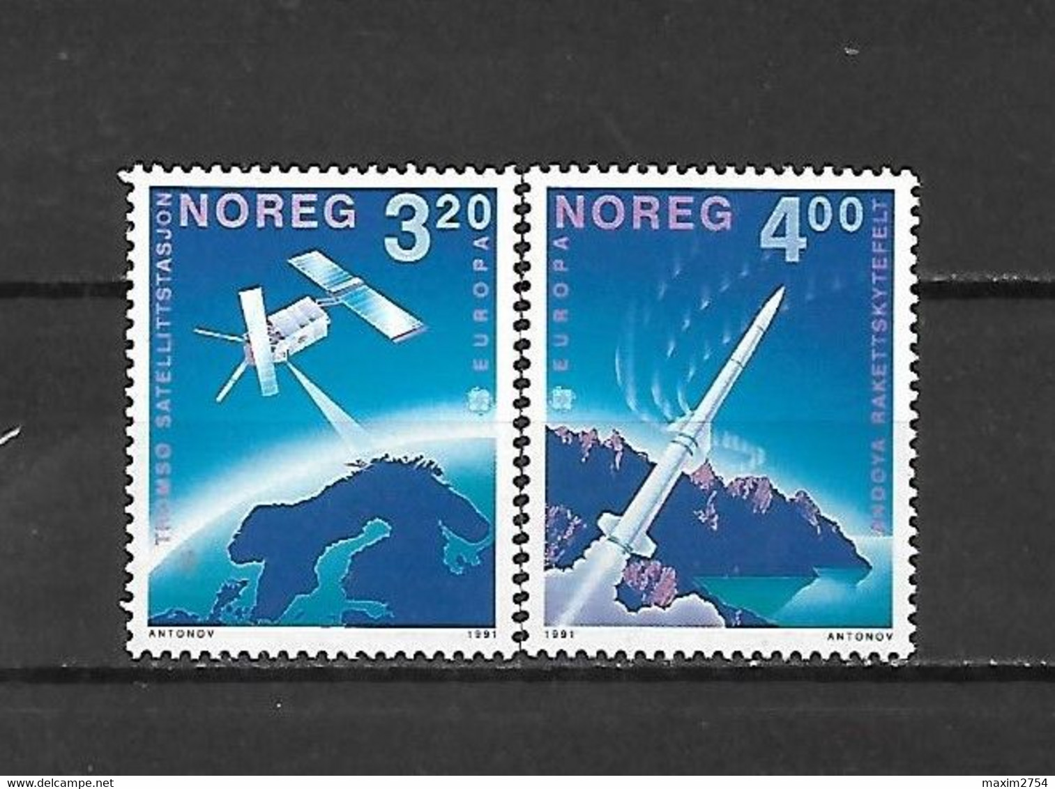 NORVEGIA - 1991 - N. 1019/20** (CATALOGO UNIFICATO) - Sonstige & Ohne Zuordnung