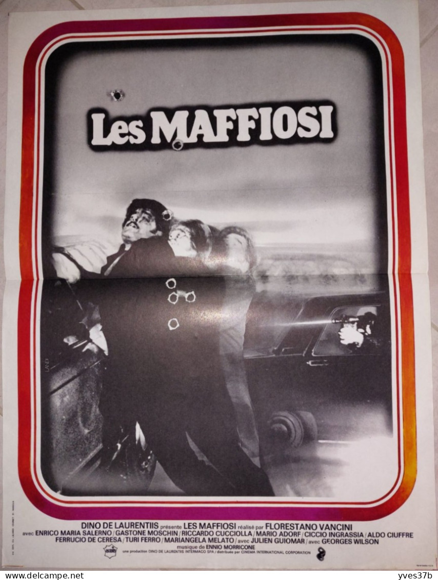 "Les Maffiosi" Dino De Laurentiis"...1972 - Affiche 40x54 - TTB - Plakate & Poster