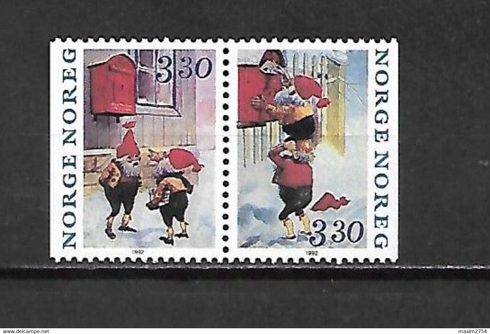 NORVEGIA - 1992 - N. 1069/70** IN COPPIA (CATALOGO UNIFICATO) - Sonstige & Ohne Zuordnung