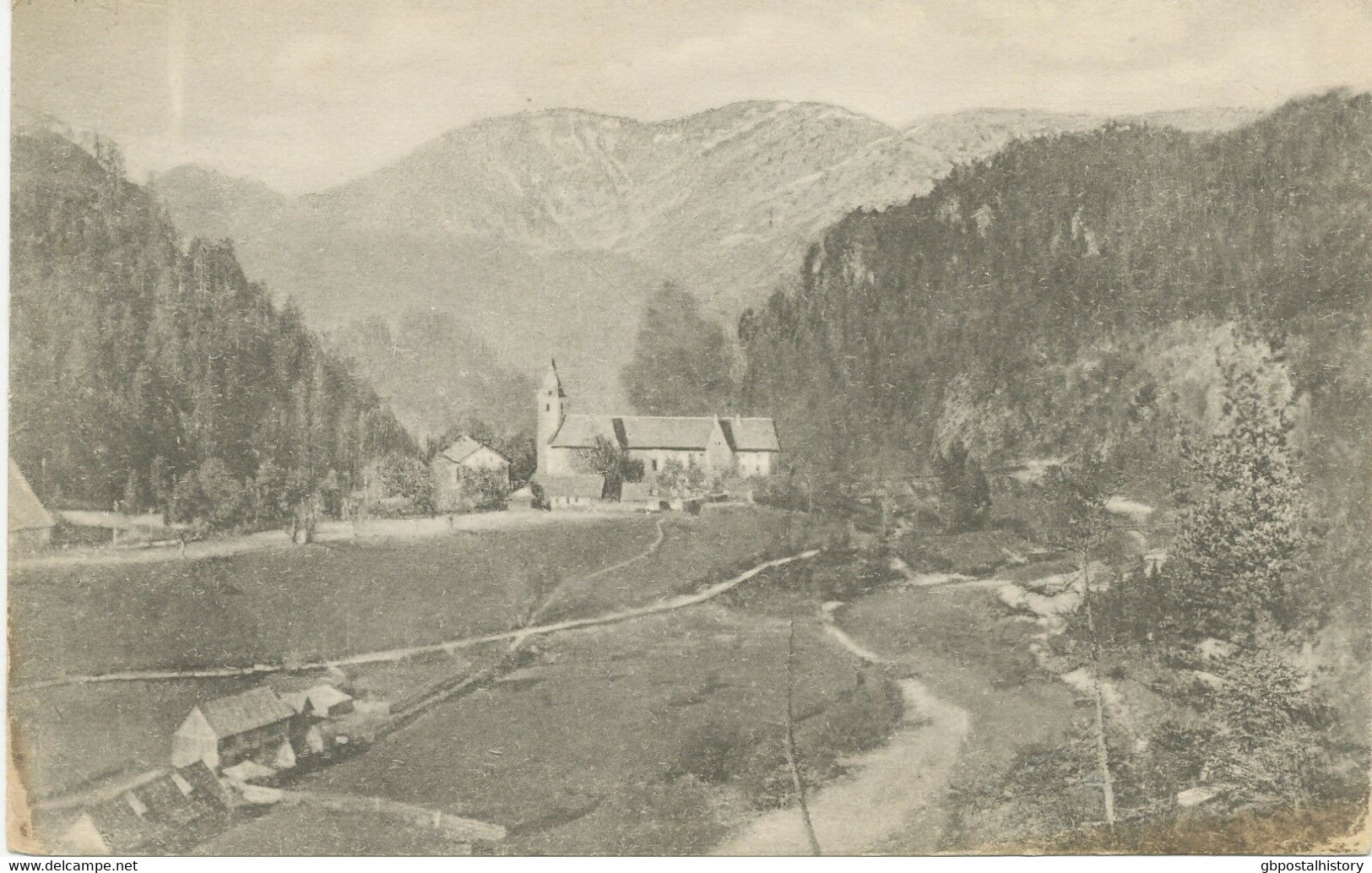 ÖSTERREICH ORTSSTEMPEL "WILDALPEN" (Steiermark) Extrem Selt. Fingerhut-K1 1929 - Storia Postale