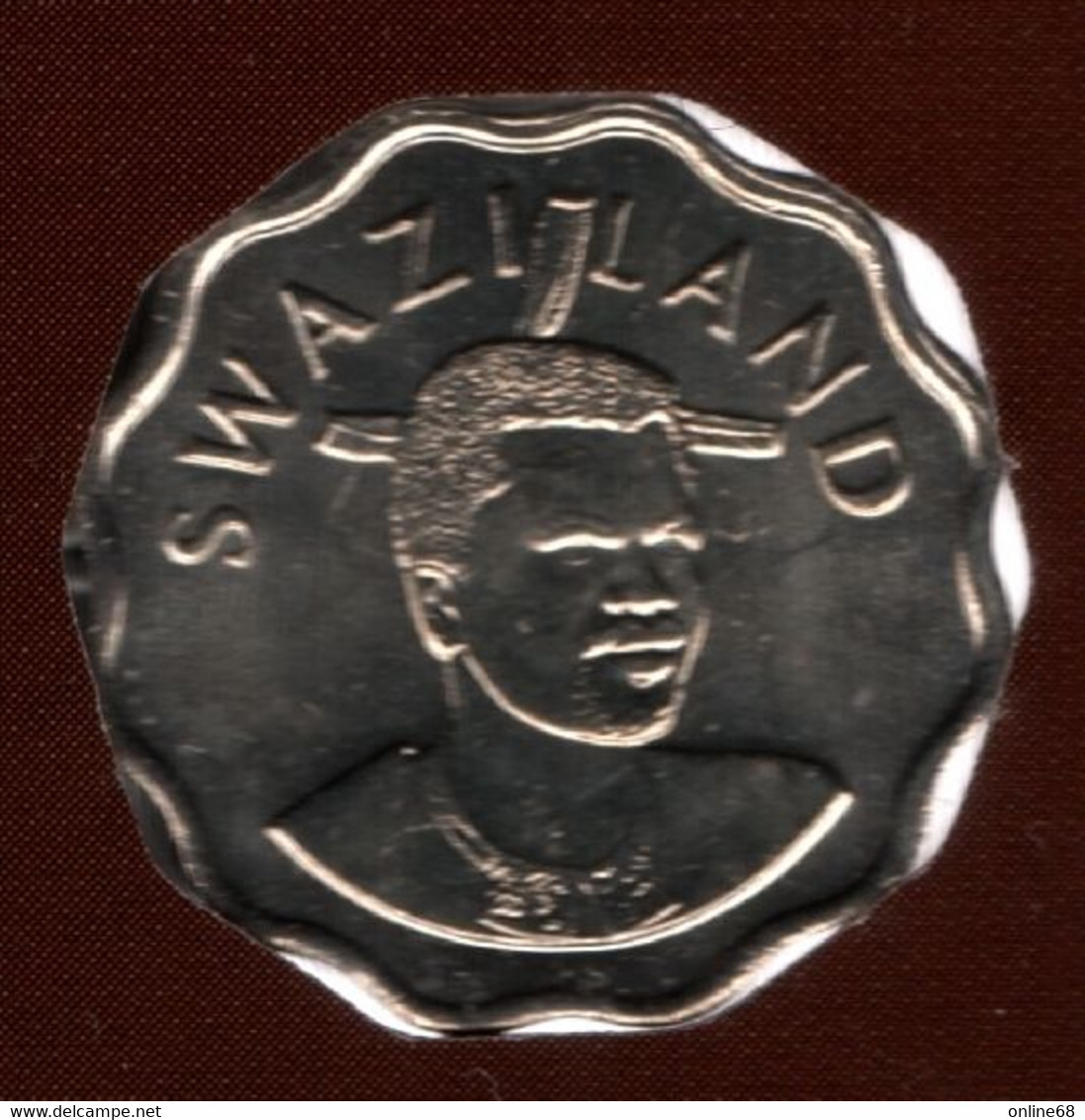 SWAZILAND 5 CENTS 2003 KM# 48 Mswati III - Swaziland