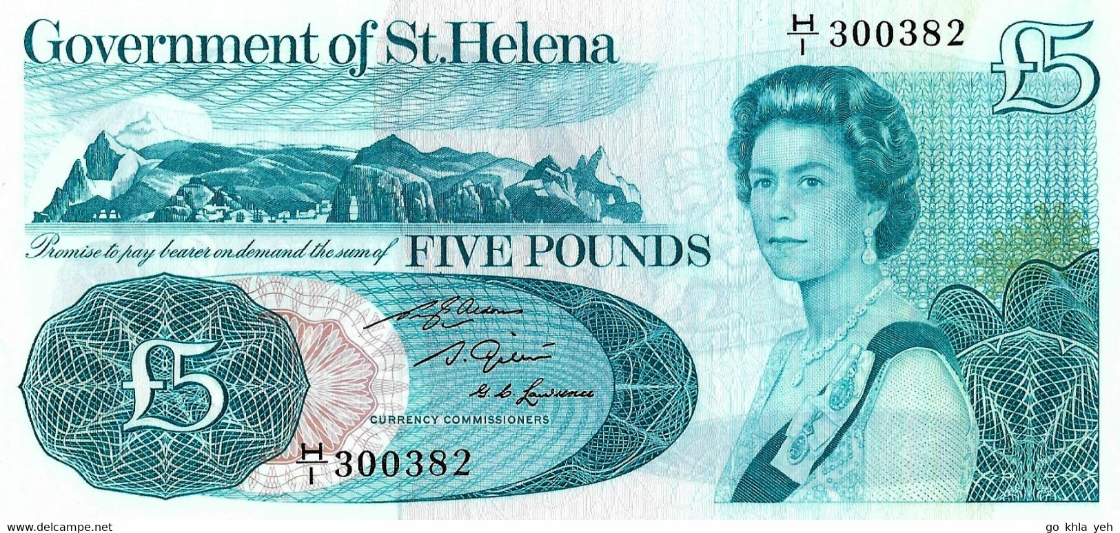 SAINT HELENE 1981 5 Pound - P.07b  Neuf UNC - St. Helena