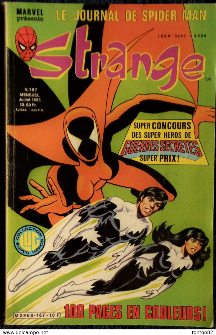 STRANGE N° 187 -  Juillet 1985 - Collection LUG - Strange