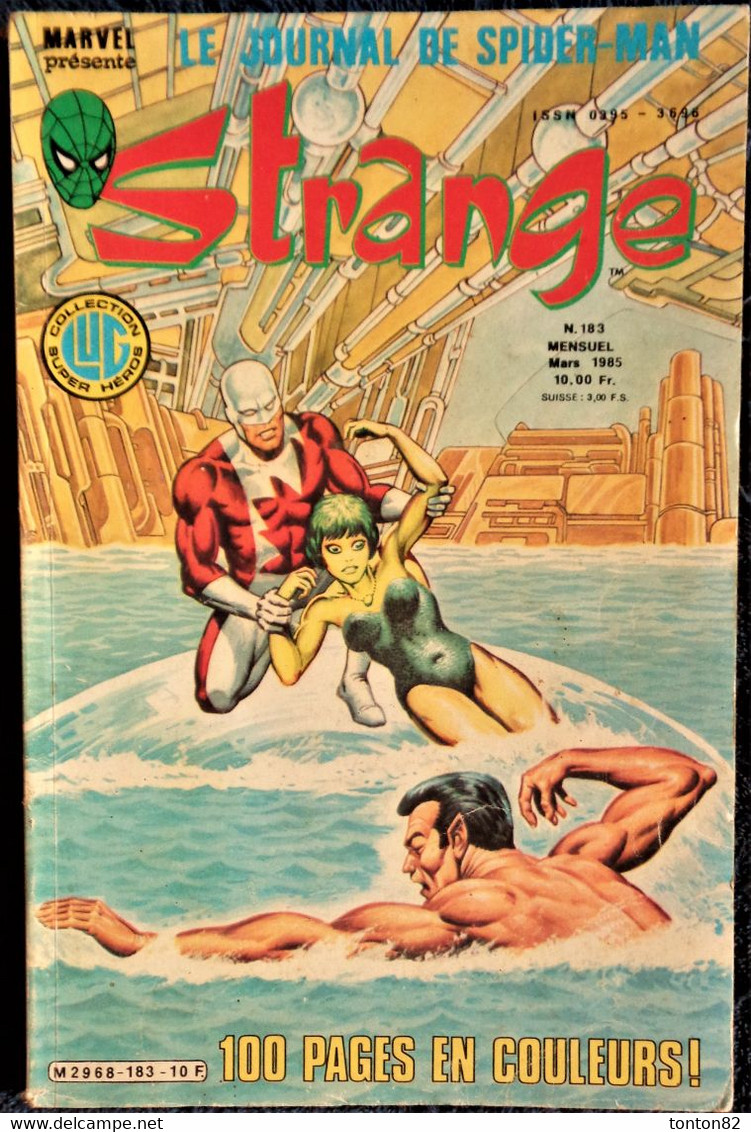 STRANGE N° 183 -  Mars 1985 - Collection LUG . - Strange