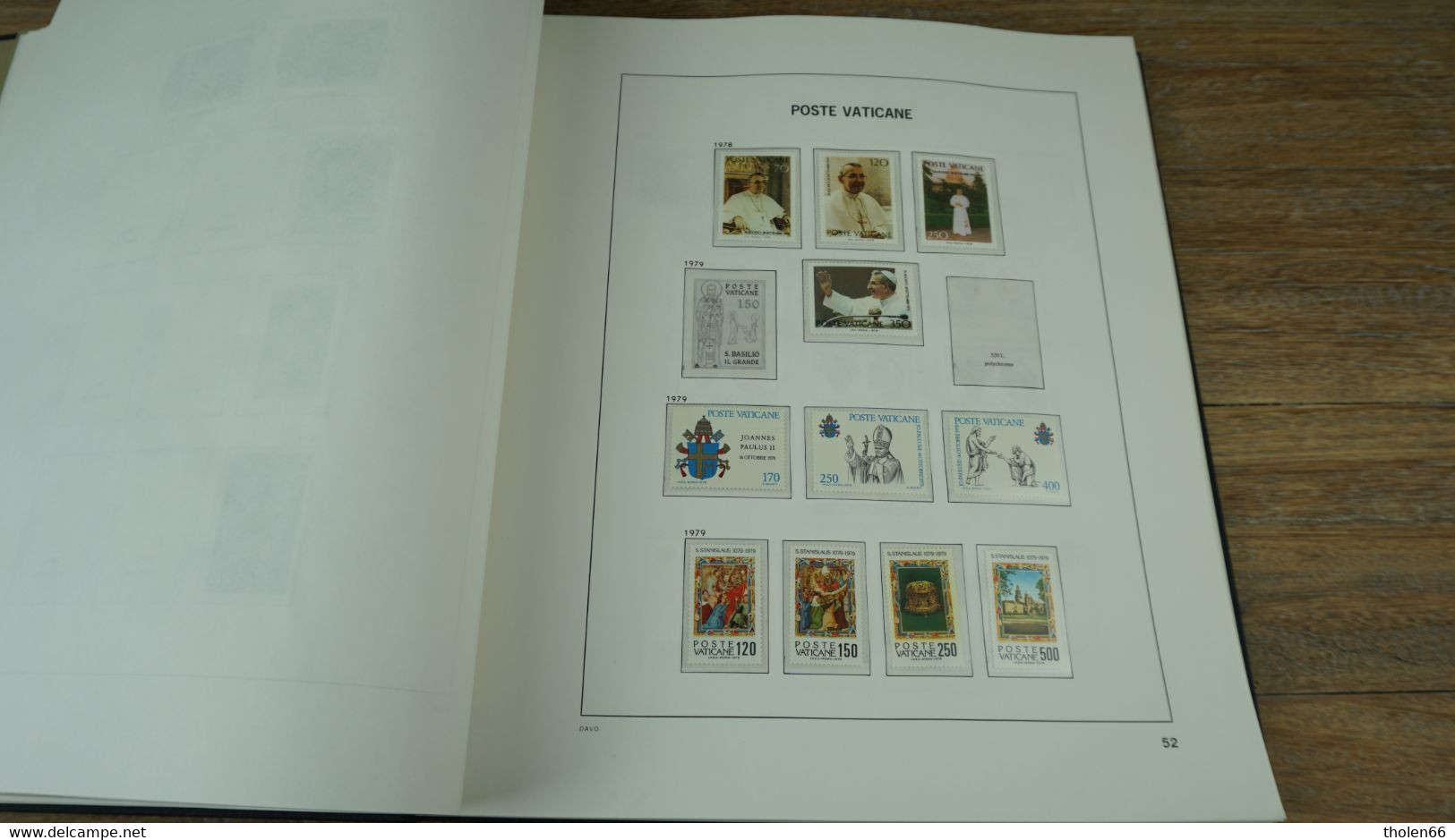Vatican Poste - Album DAVO  1852 - 2001 - Nice Collection (incomplete) ** Mint Never Hinged. - Collections