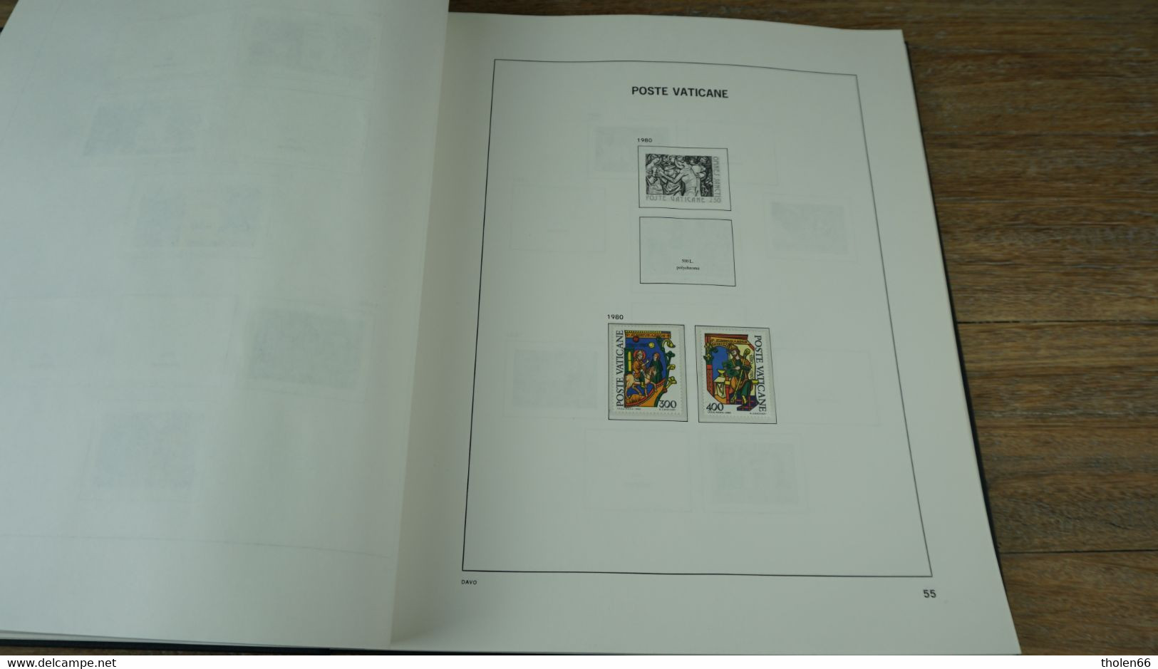 Vatican Poste - Album DAVO  1852 - 2001 - Nice Collection (incomplete) ** Mint Never Hinged. - Collections