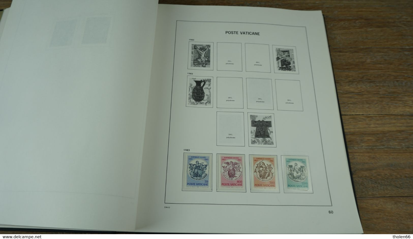 Vatican Poste - Album DAVO  1852 - 2001 - Nice collection (incomplete) ** mint never hinged.