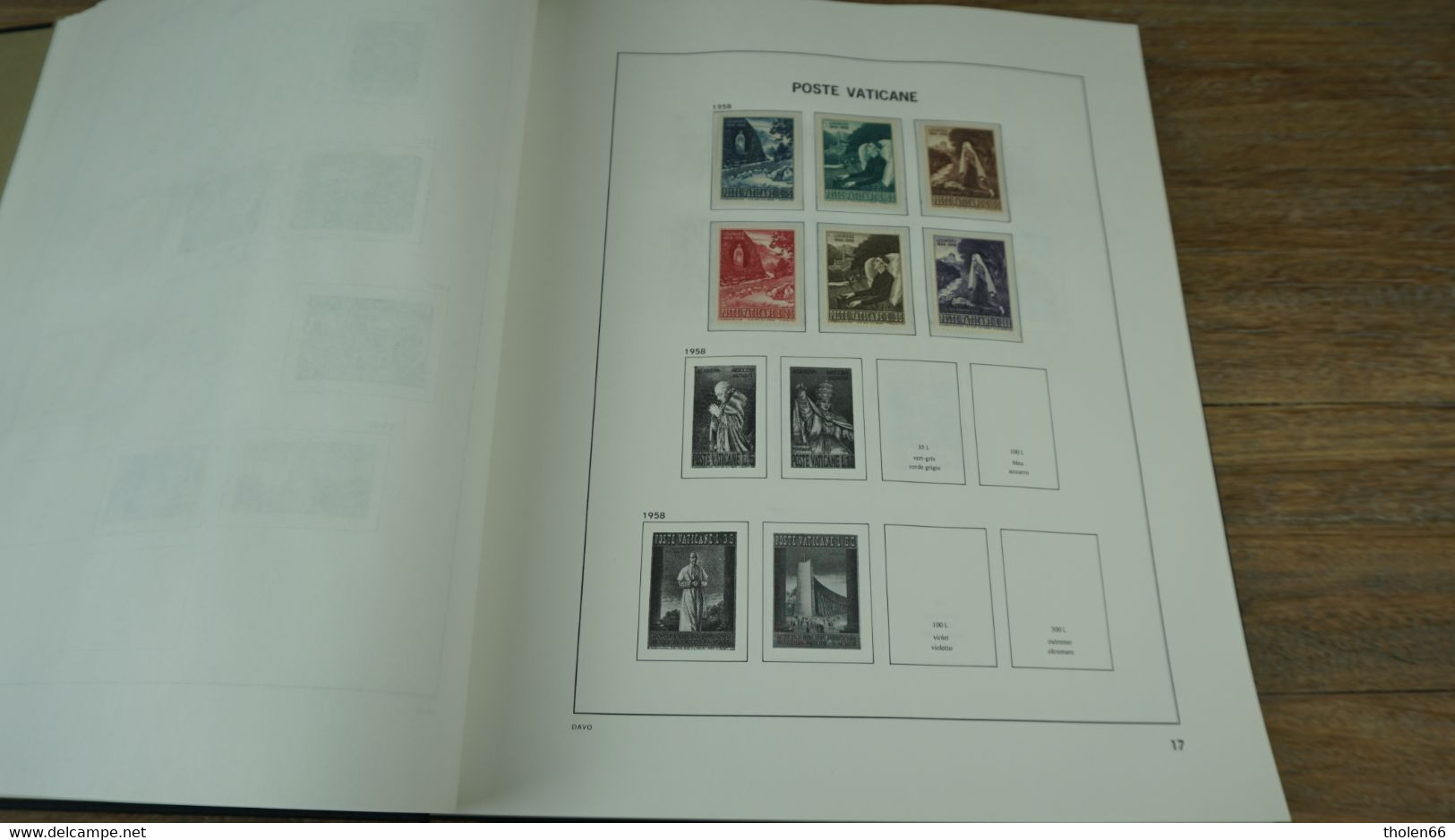 Vatican Poste - Album DAVO  1852 - 2001 - Nice collection (incomplete) ** mint never hinged.