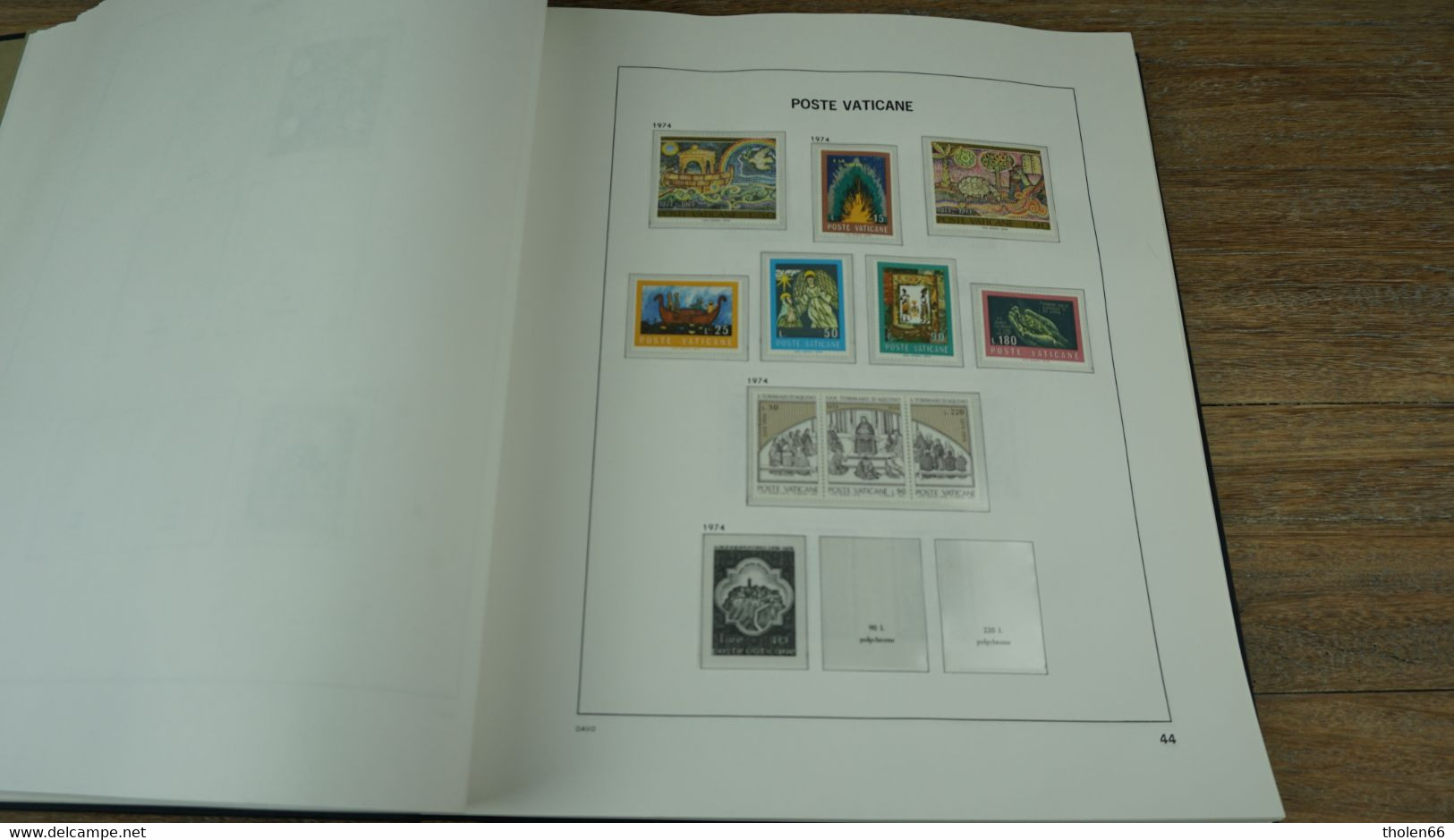 Vatican Poste - Album DAVO  1852 - 2001 - Nice collection (incomplete) ** mint never hinged.