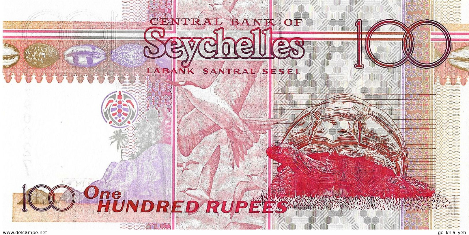 SEYCHELLES 2001  100 Rupee - P.40a  Neuf UNC - Seychellen