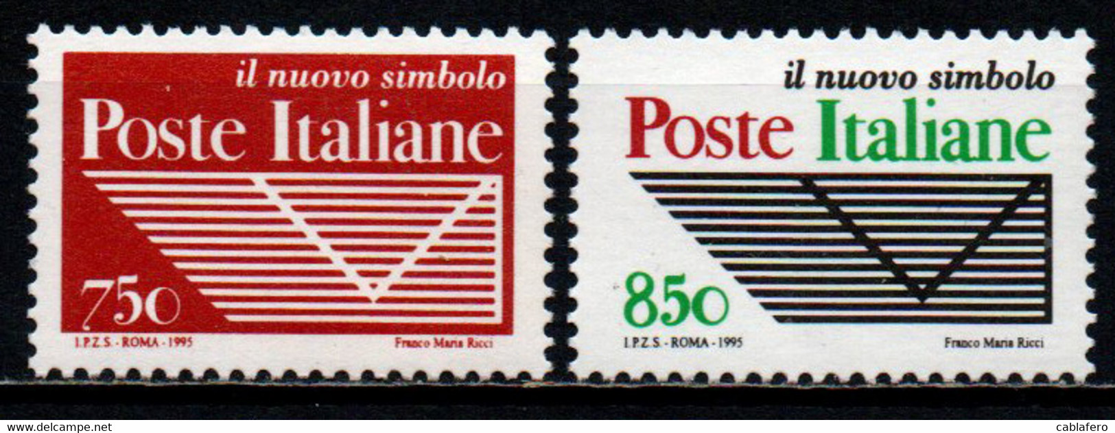 ITALIA - 1995 - IL NUOVO SIMBOLO DELLE POSTE ITALIANE - MNH - 1991-00:  Nuovi