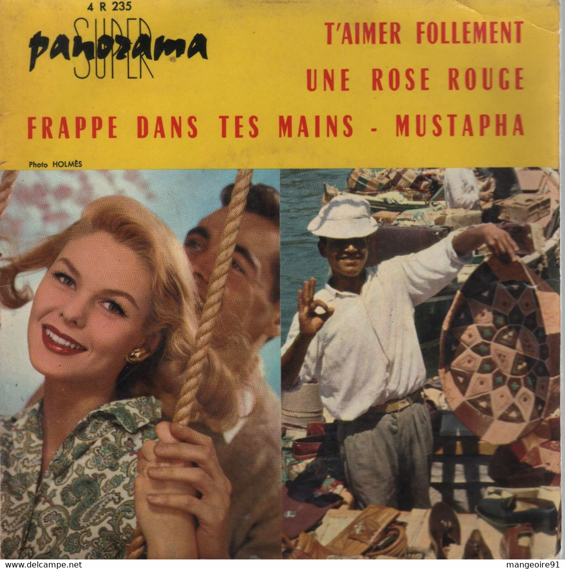 Disque 45 Tours LES SCARLET Et L'orchestre De JAMES AWARD - 1960 Super Panorama 4 NF - 4 Titres (AN) - Jazz