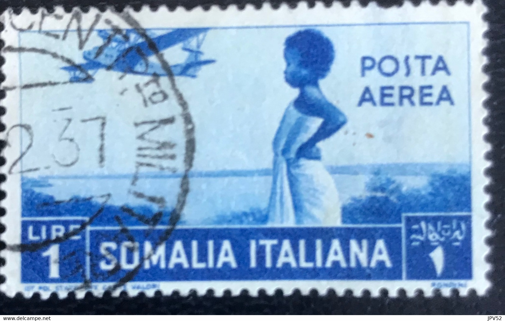 Somalia Italiana - T2/14 - (°)used - 1936 - Michel 237 - Landschappen - Somalie