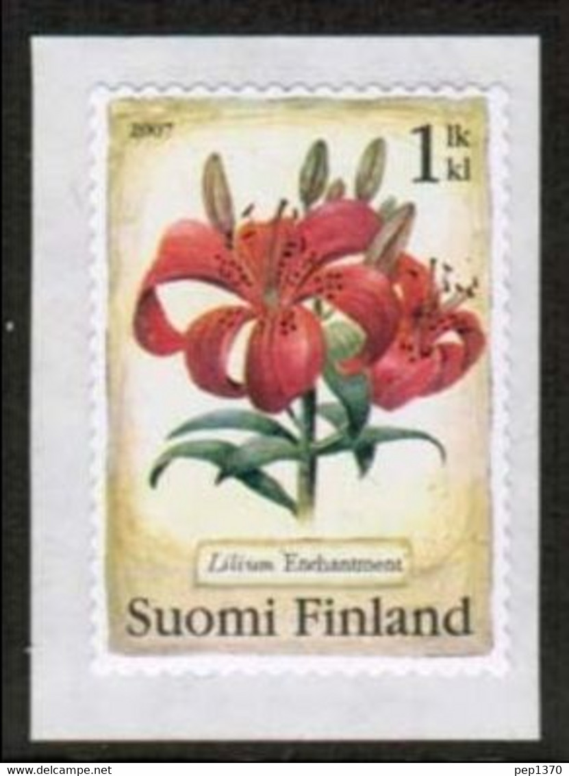 FINLANDIA 2007 - FLOR - 1 SELLO - Unused Stamps