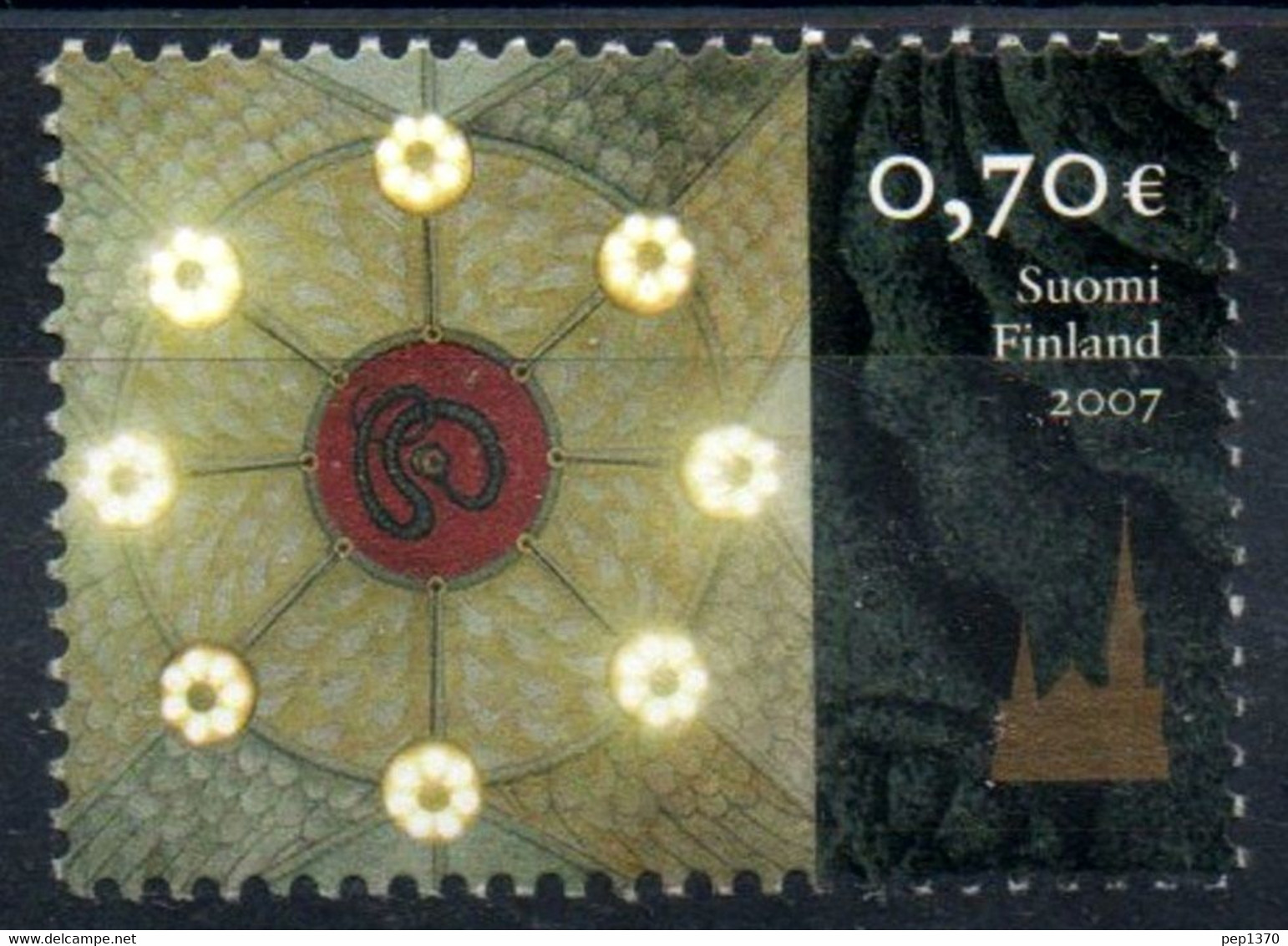 FINLANDIA 2007 - CATEDRAL DE TEMPERE - 1 SELLO - Unused Stamps