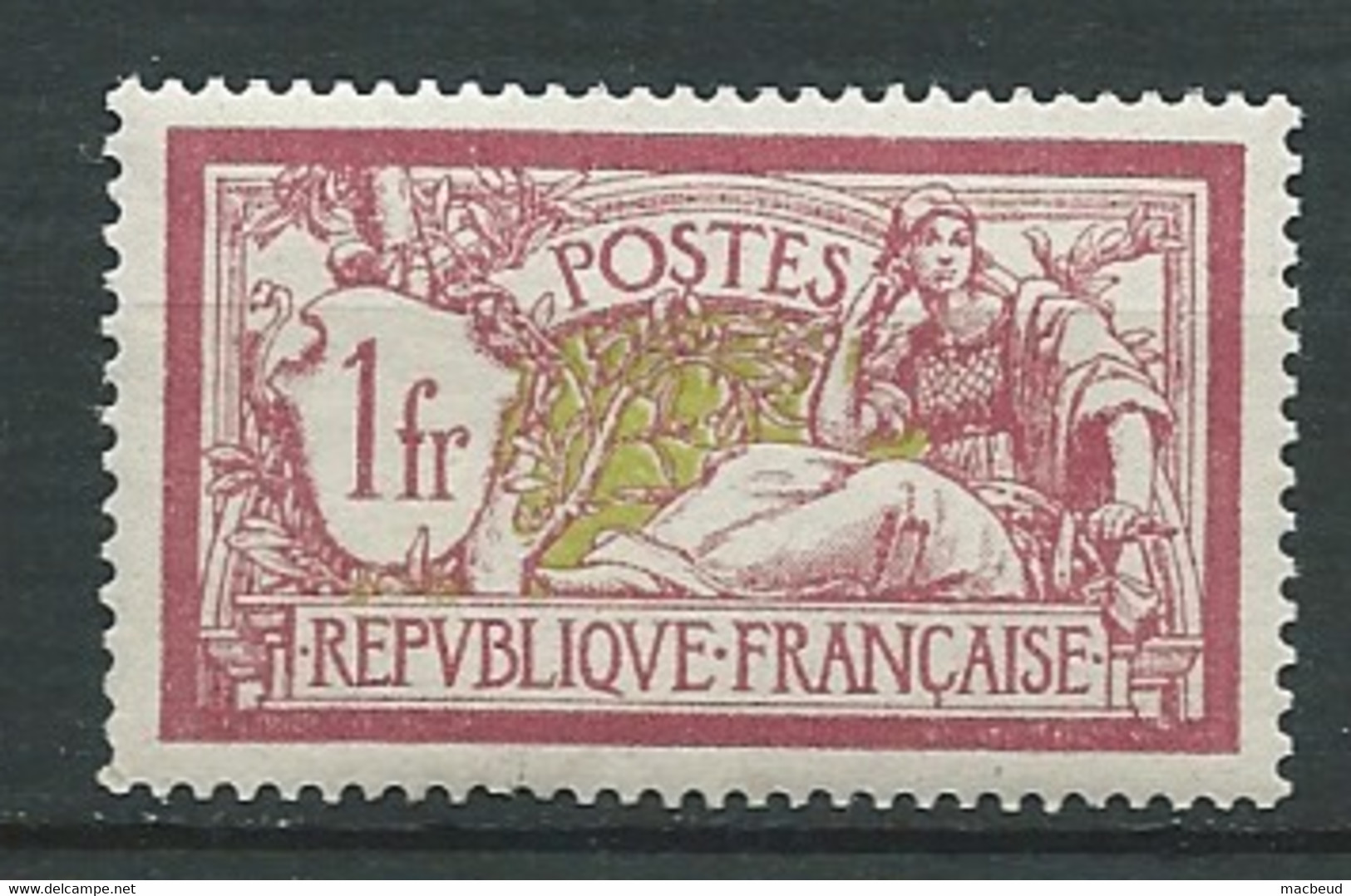 Yvert N° 121 * Trace De Charnière Très Légère   Pla 4401 - 1900-27 Merson