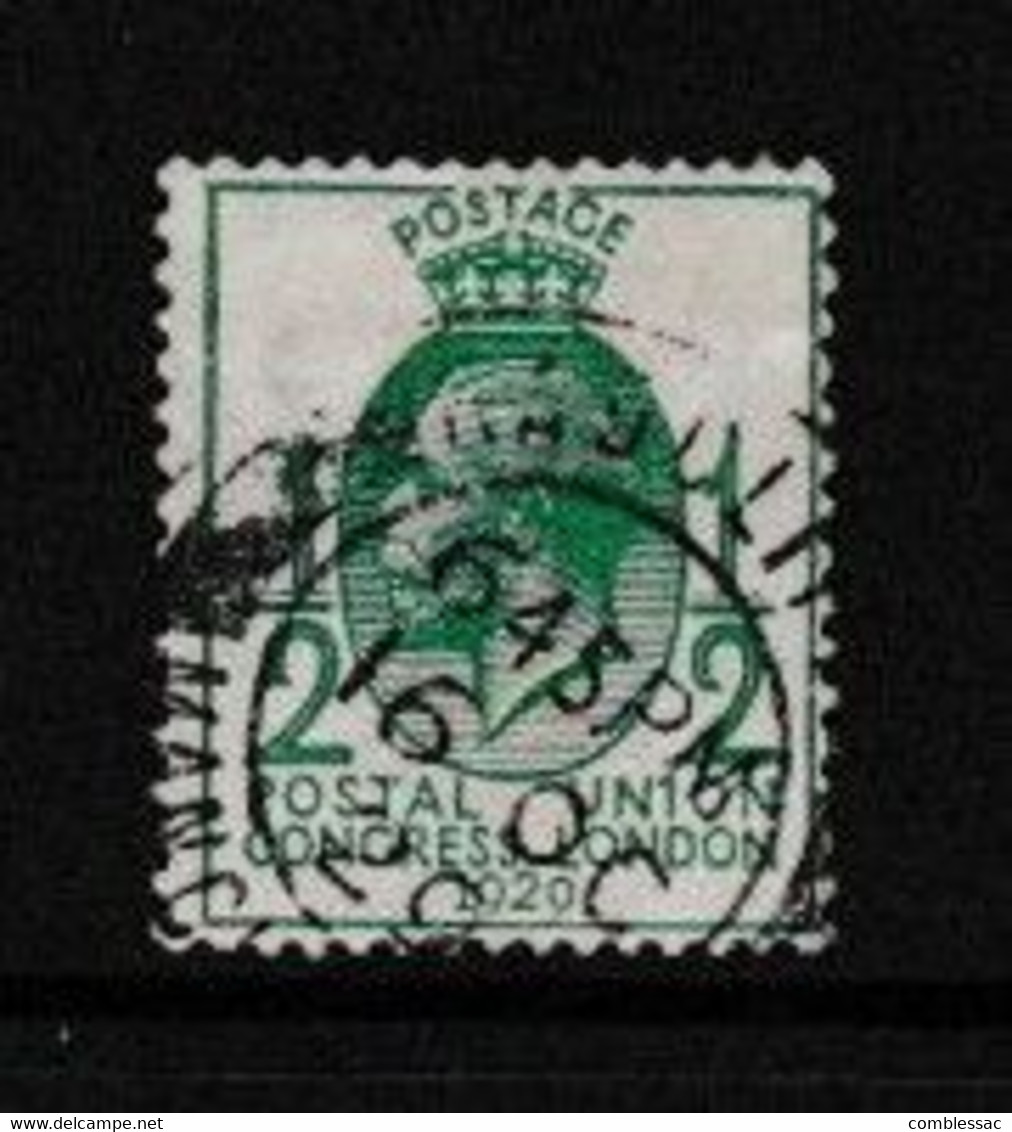 GREAT  BRITAIN    1929    U P U  1/2d  Green    USED - Oblitérés