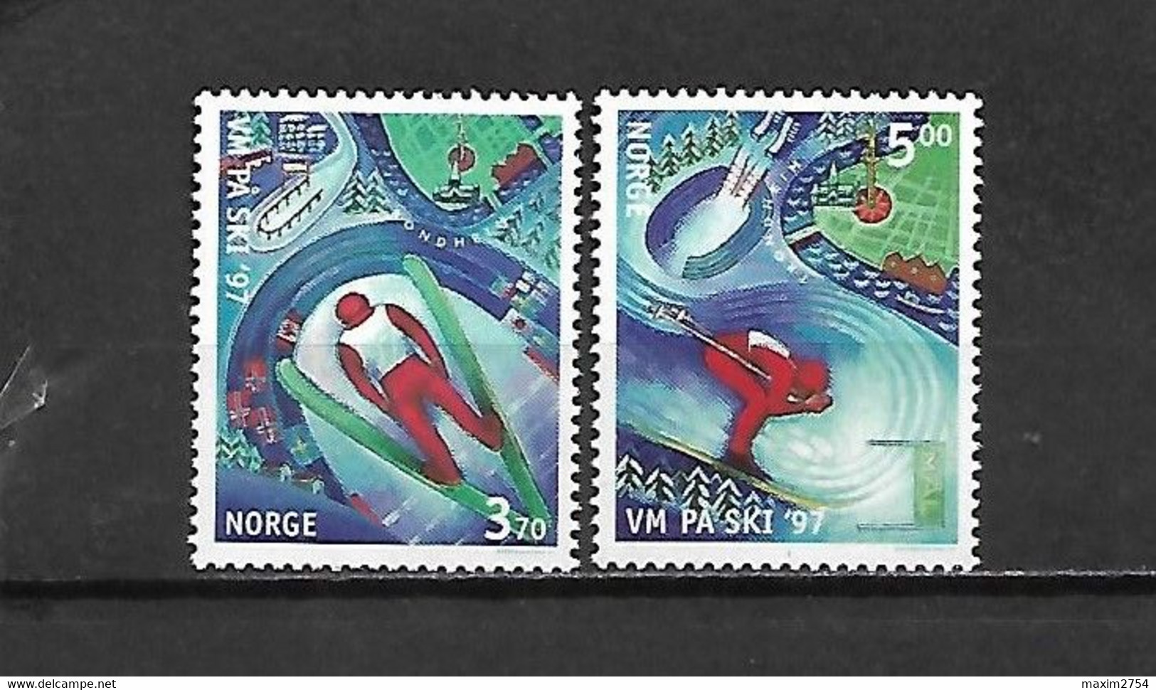 NORVEGIA - 1997 - N. 1199/200** (CATALOGO UNIFICATO) - Andere & Zonder Classificatie