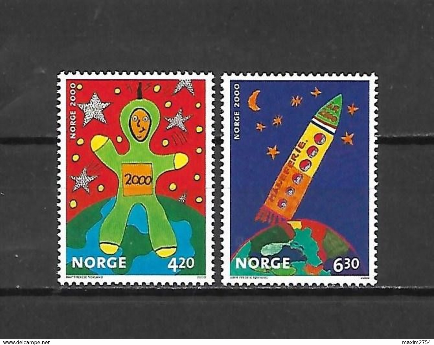 NORVEGIA - 2000 - N. 1309/10** (CATALOGO UNIFICATO) - Autres & Non Classés