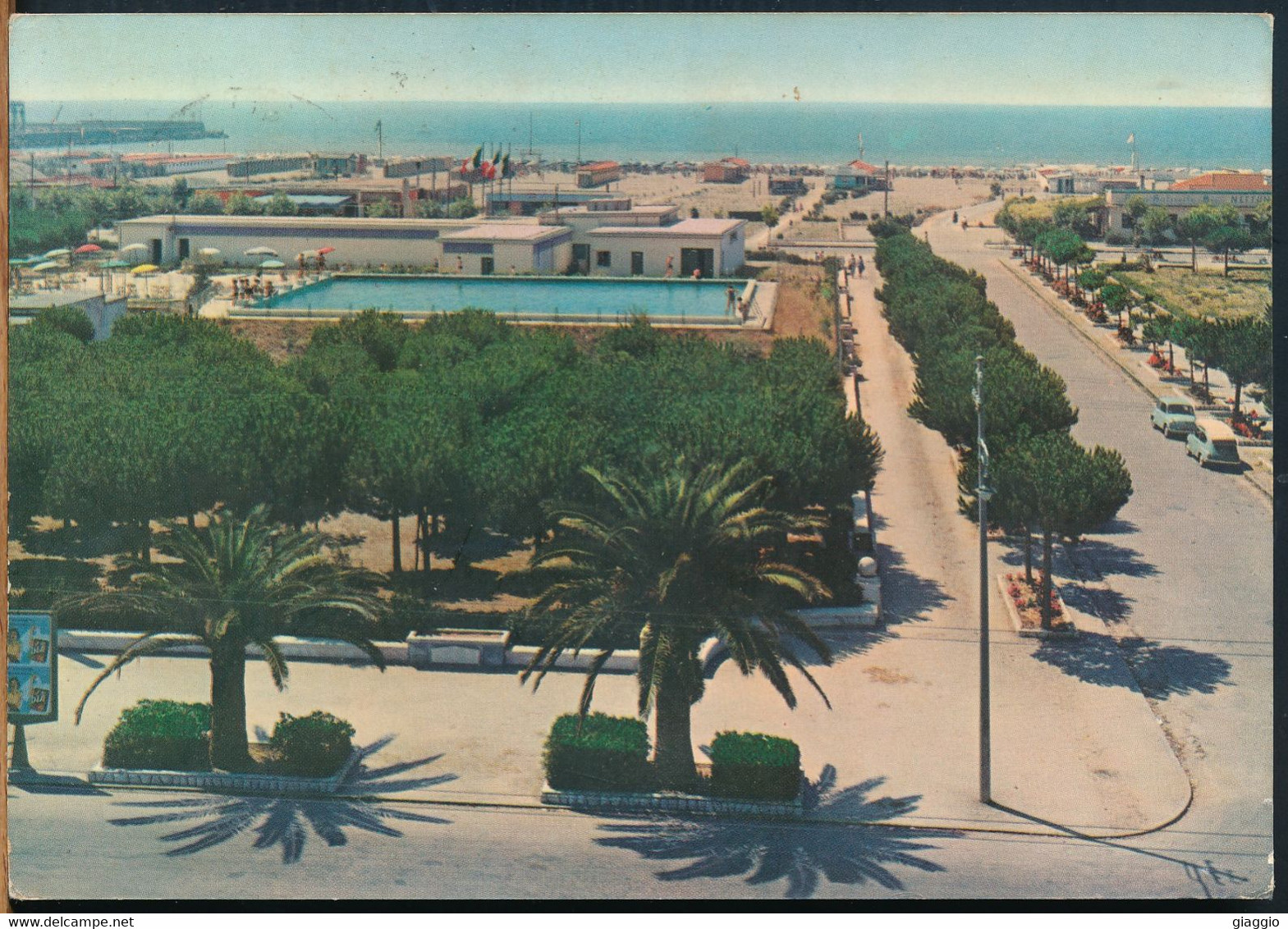 °°° 24093 - MARINA DI CARRARA - LA PISCINA E STABILIMENTI BALNEARI (MS) 1958 °°° - Carrara