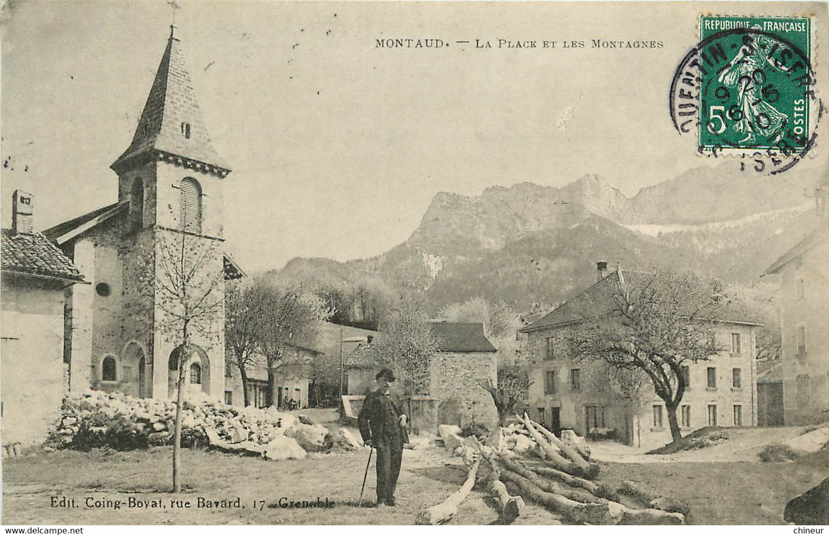 MONTAUD LA PLACE ET LES MONTAGNES - Sonstige & Ohne Zuordnung