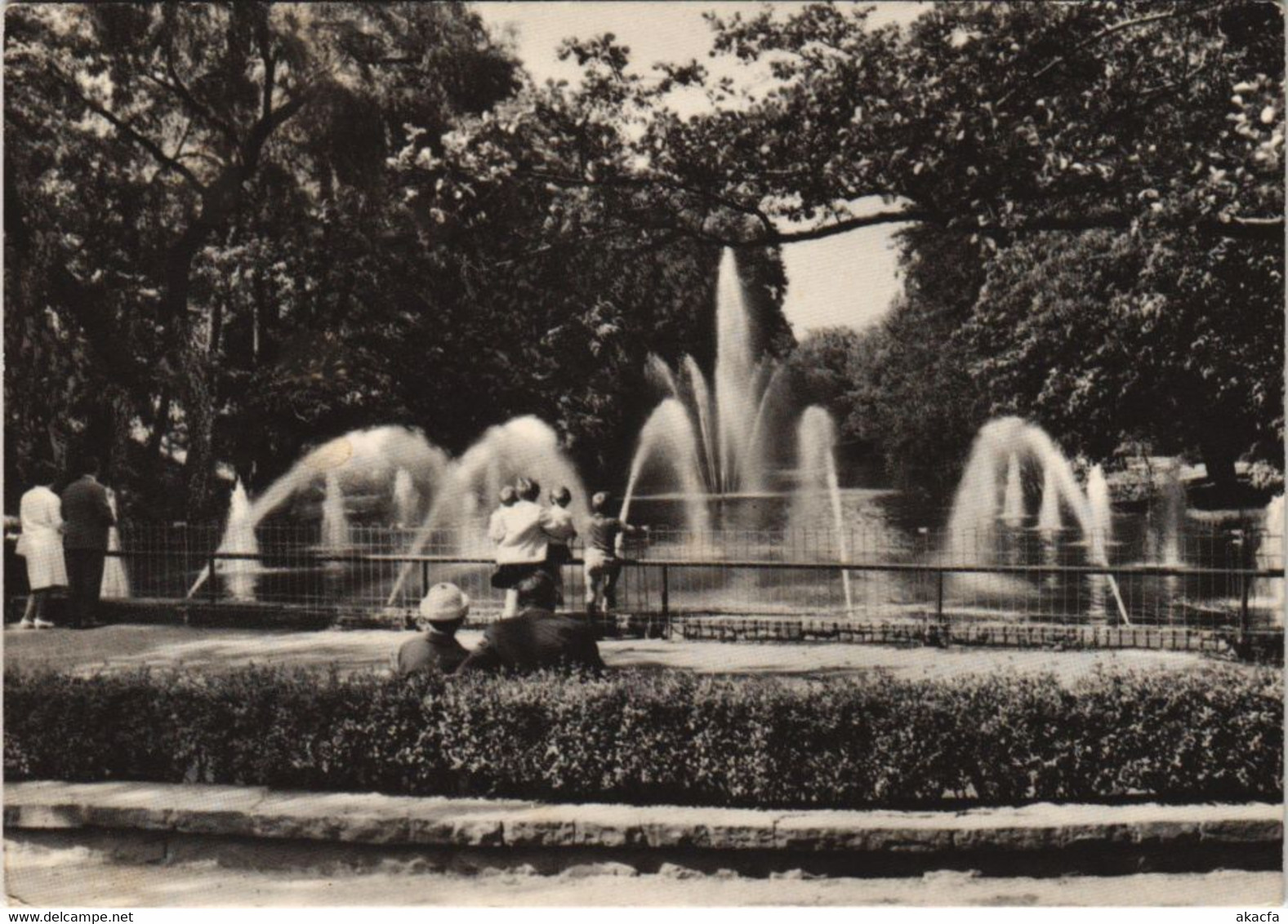 CPA AK Moers Wasserspiele Im Schlosspark GERMANY (1079996) - Moers