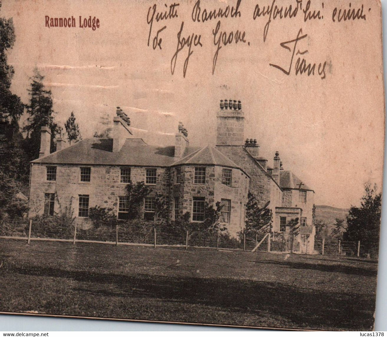 RANNOCH LODGE / RARE - Perthshire