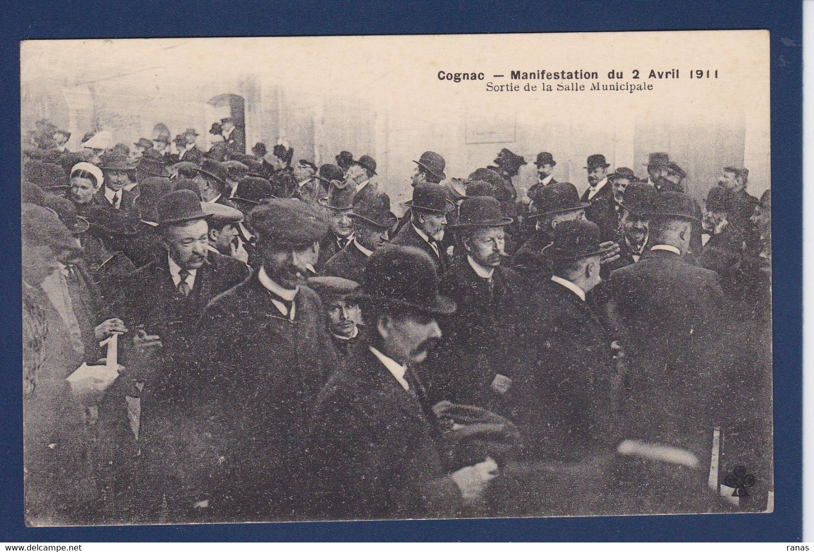 CPA [16] Charente > Cognac 1911 Manifestation Viticole Non Circulé - Cognac