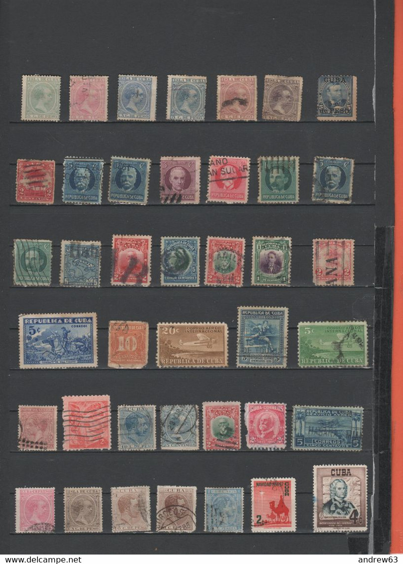 CUBA - Lotto - Accumulo - Vrac - 80+ Francobolli - Usati, Used - Collections, Lots & Series