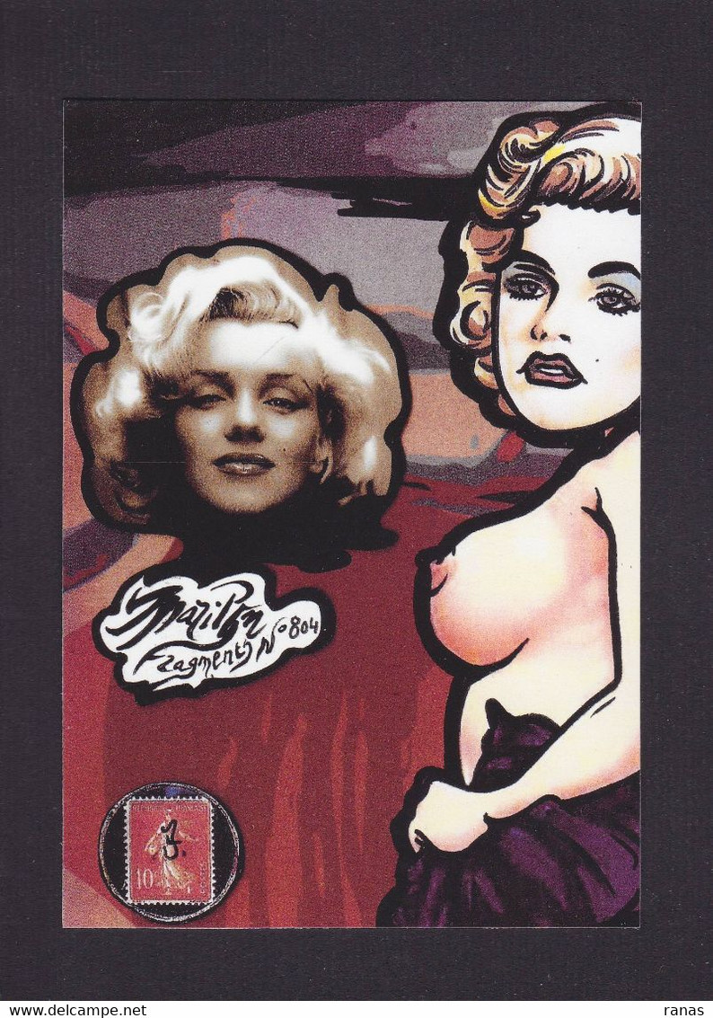 CPM Pin Up Artiste Nude Femme Nue érotisme Par Jihel Tirage Limité Signé Numéroté En 30 Exemplaires - Pin-Ups