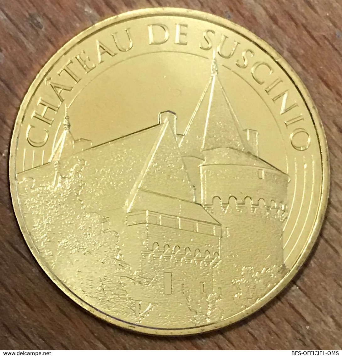 56 MORBIHAN CHÂTEAU DE SUSCINIO MDP 2017 MÉDAILLE SOUVENIR MONNAIE DE PARIS JETON TOURISTIQUE MEDALS COINS TOKENS - 2017