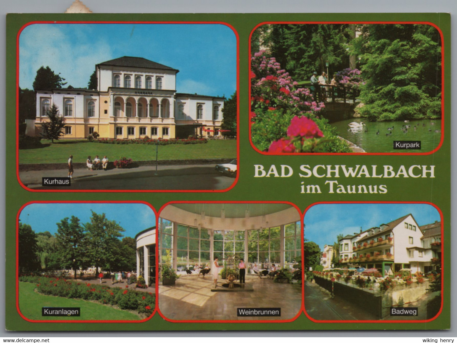 Bad Schwalbach - Mehrbildkarte 27 - Bad Schwalbach