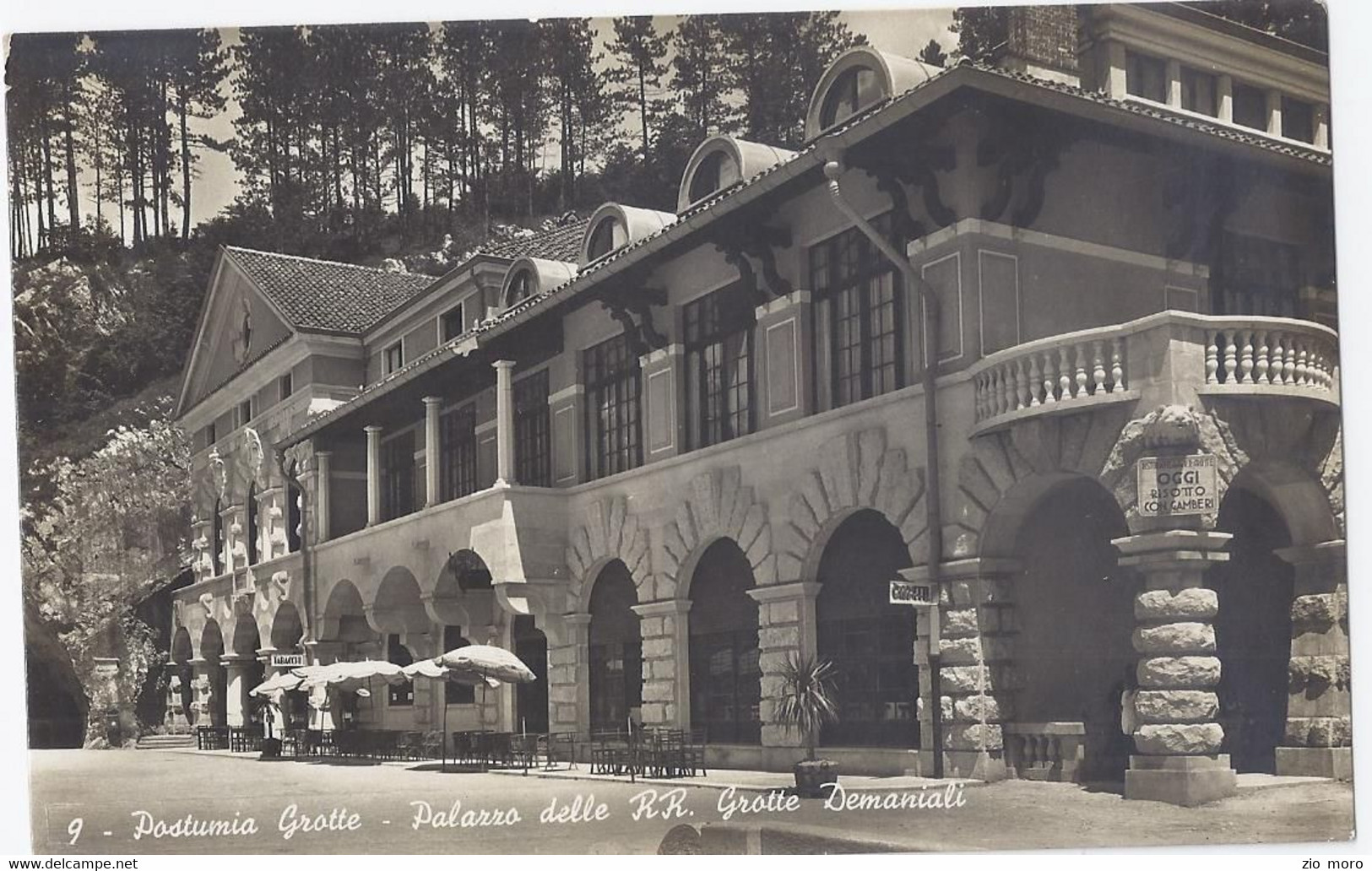 Postumia - Slovenia - Postumia Grotte Palazzo Delle RR. Grotte Demaniali  1944 - Eslovenia