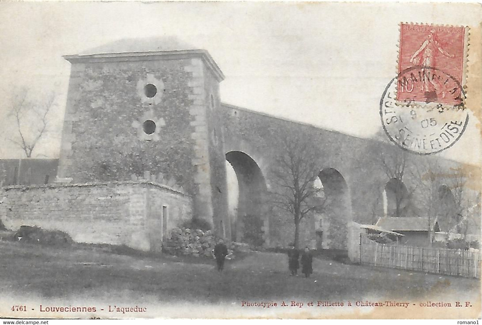 76 )   LOUVECIENNES  -  L'  Aqueduc - Louveciennes