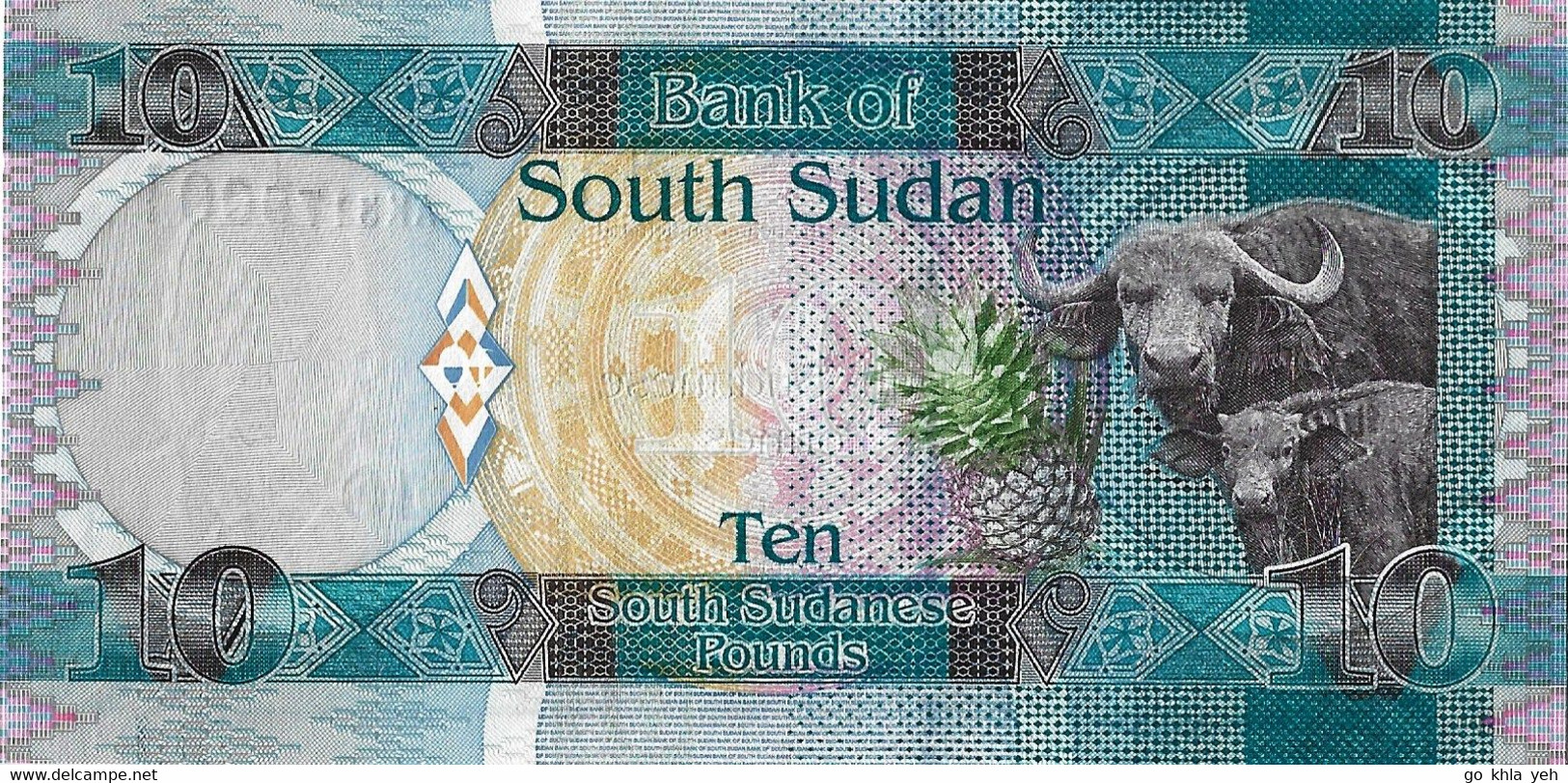 SOUDAN DU SUD 2011  10 Pound  -  P.07a  Neuf UNC - Sudan Del Sud