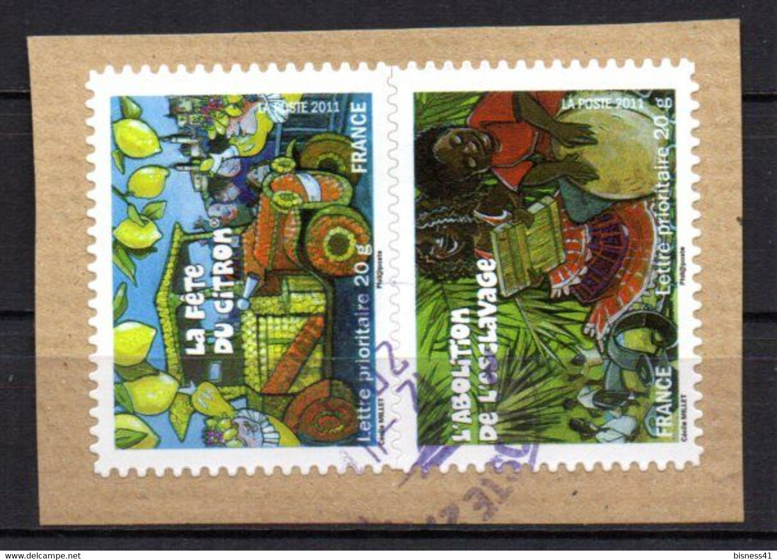 France Oblitéré Used  2011 Traditions Des Régions  N° 586 & 588 Cachet Rond - Other & Unclassified